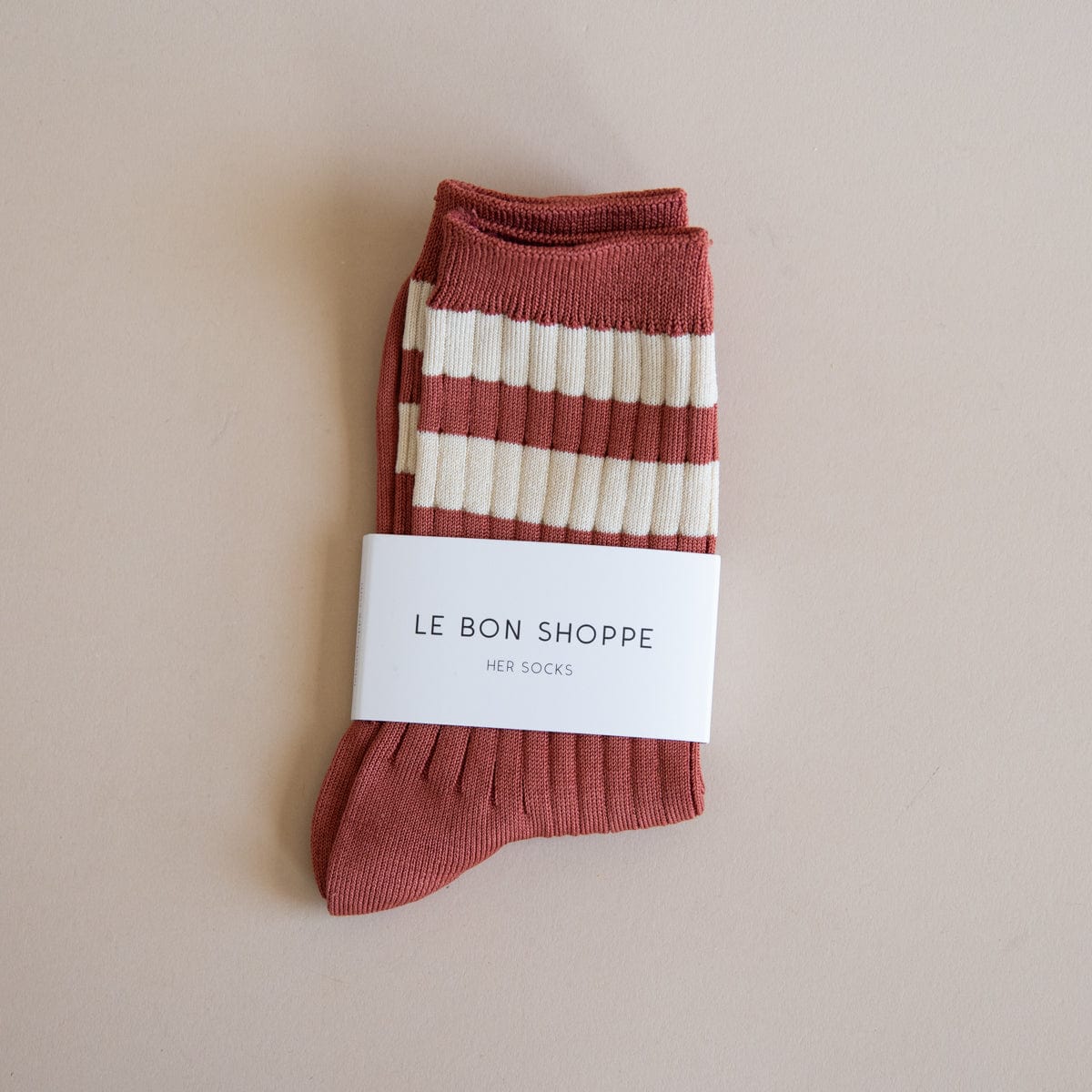 Le Bon Shoppe Socks Tandoori Le Bon Her Varsity Socks