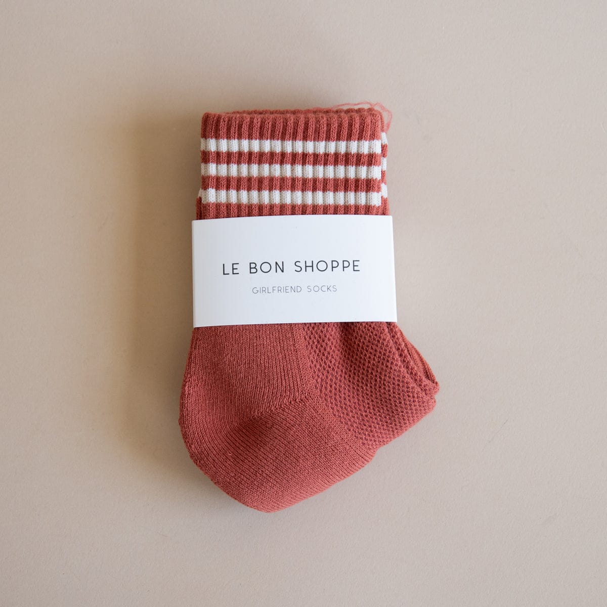 Le Bon Shoppe Socks Terracotta Le Bon Girlfriend Socks