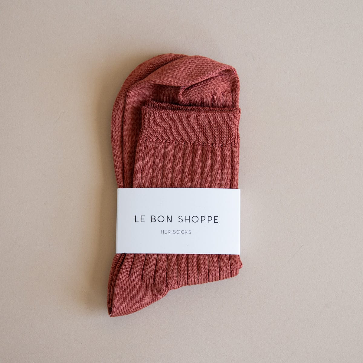 Le Bon Shoppe Socks Terracotta Le Bon Her Socks