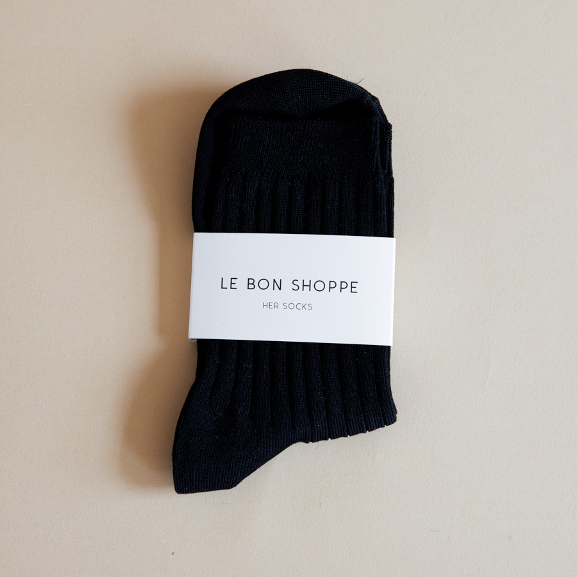 Le Bon Shoppe Socks True Black Le Bon Her Socks