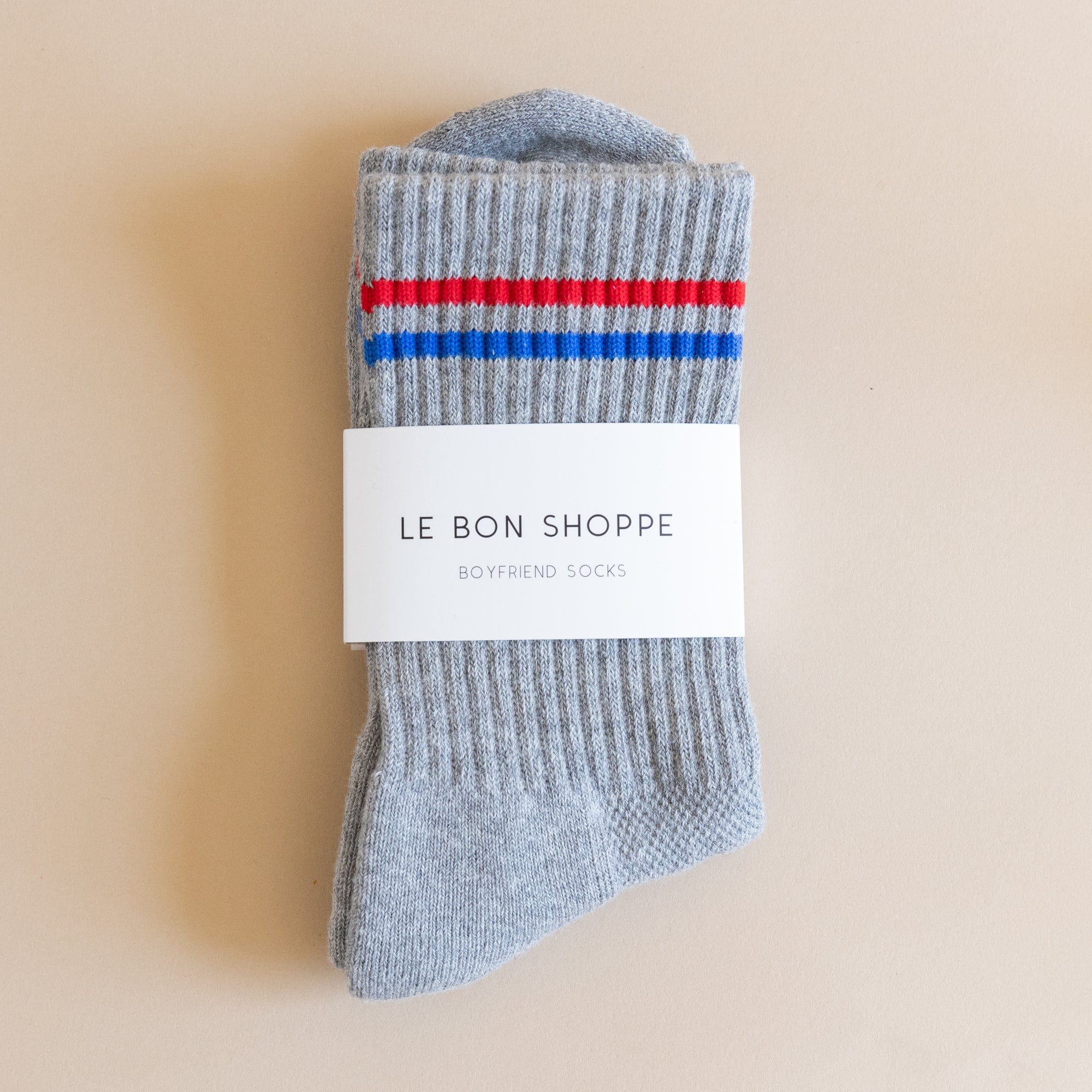 Le Bon Shoppe Socks True Grey Le Bon Boyfriend Socks