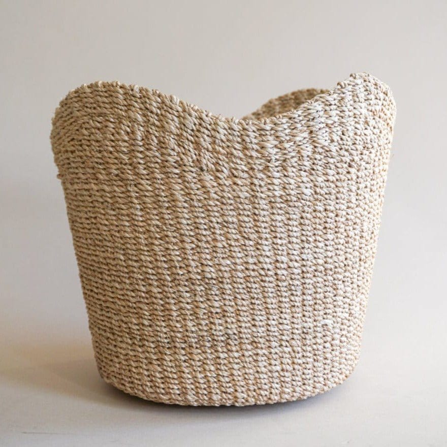 LIKHÂ Baskets Natural Scallop Basket