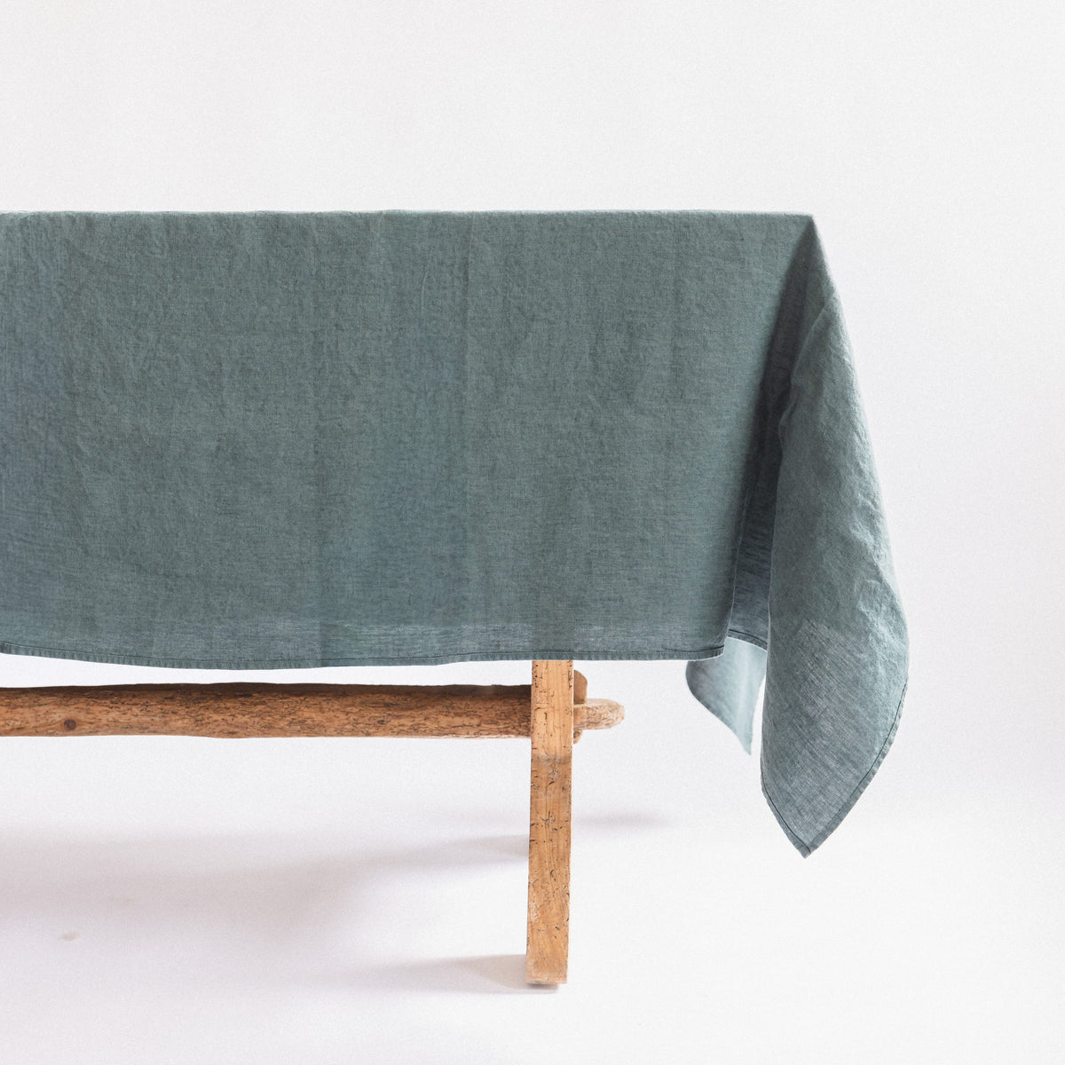 Linge Particulier Tablecloths Large -  63" x 118" / Cedar French Linen Tablecloth