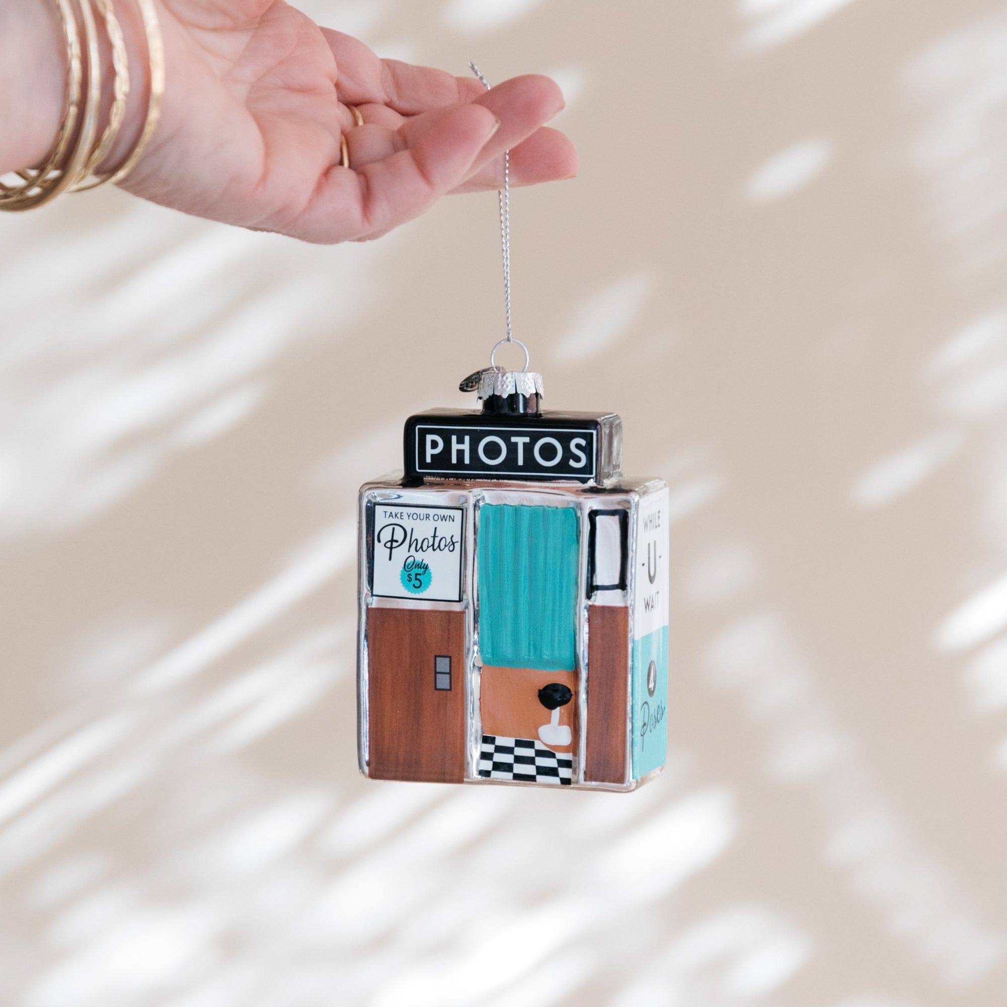 Love and Victory Seasonal Photo Booth Ornament