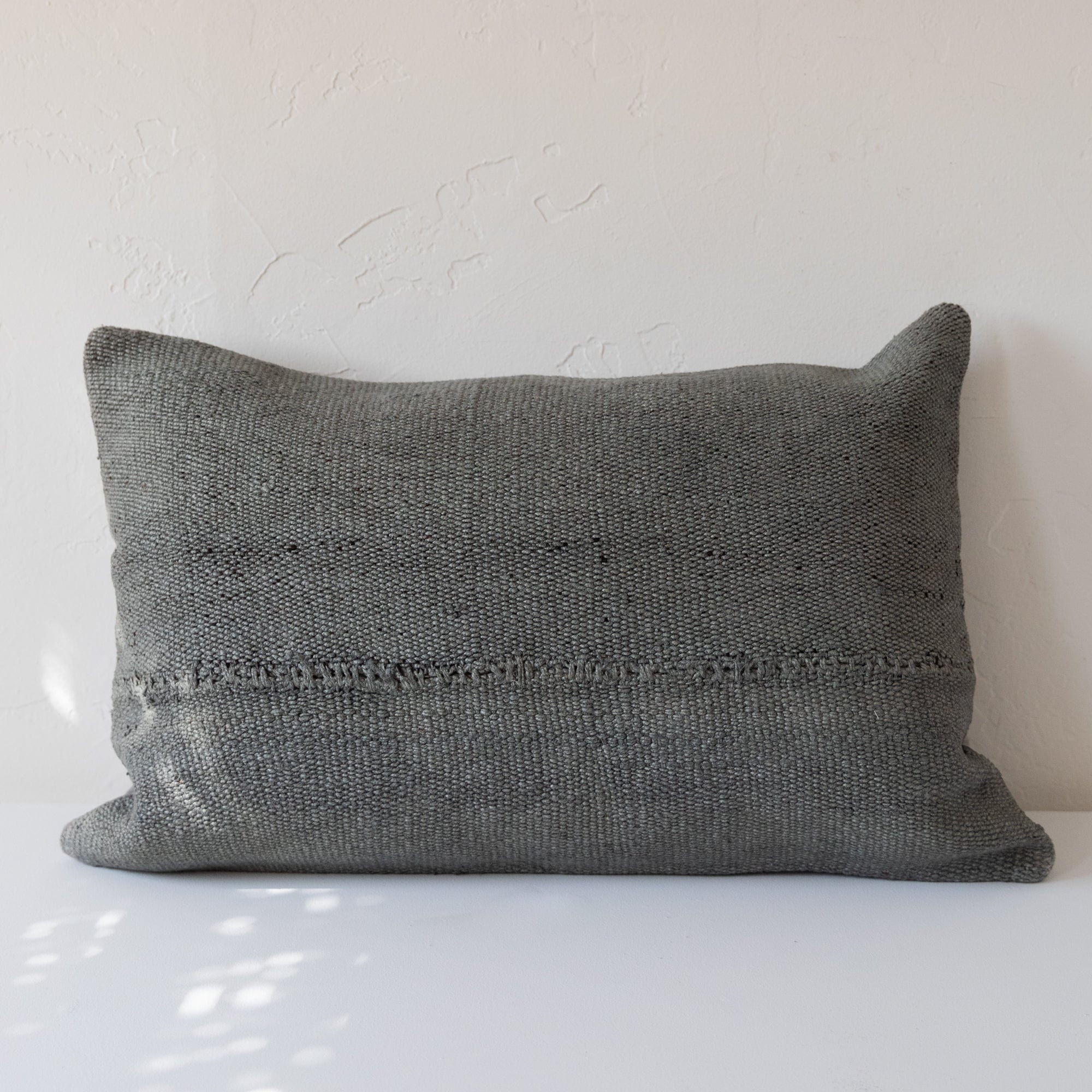 M-D Home Collection Pillows Shale / 19 x 19 Hemp Pillow