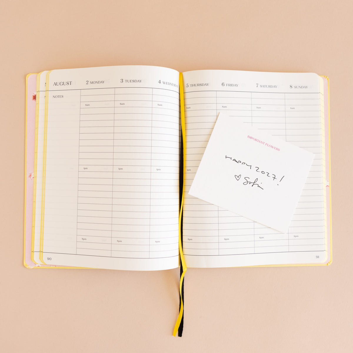 MACK Books Stationery + Notebooks The Important Flowers Planner 2027