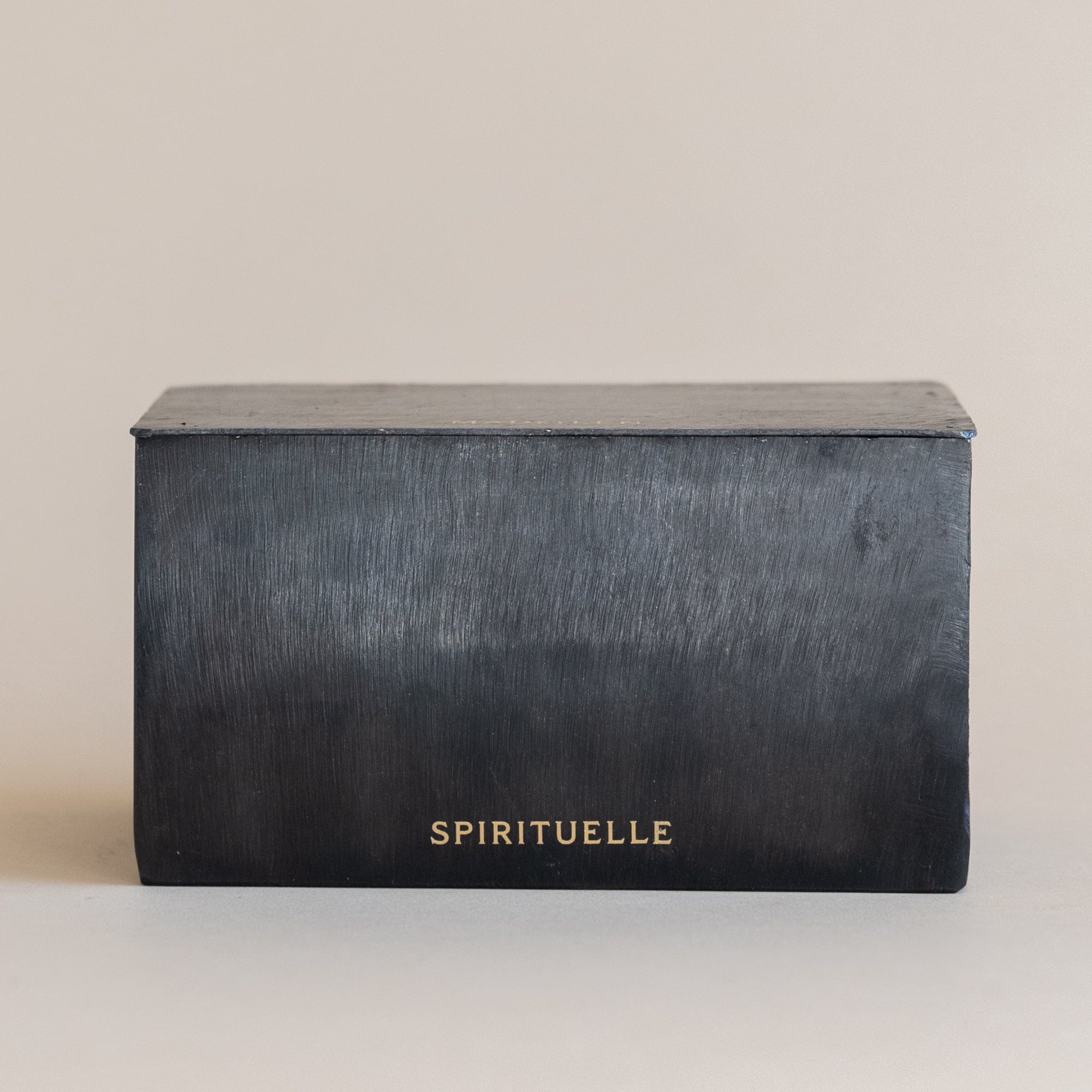 Mad Et Len Candles BLACK WAX / SPIRITUELLE Bougie Black Block Horizontal