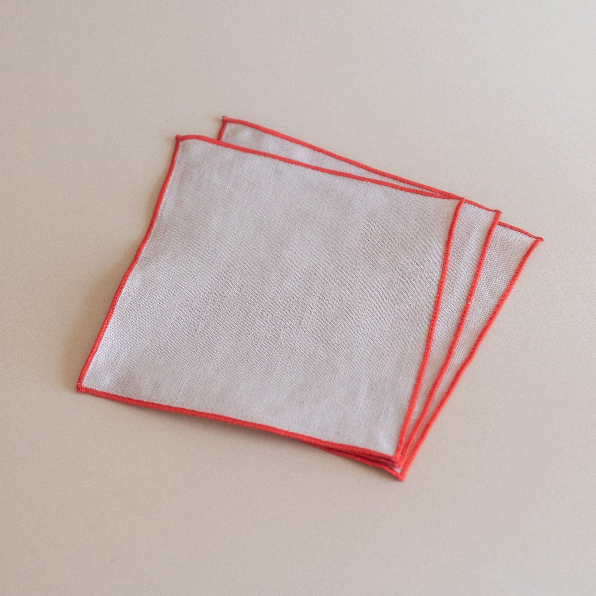 Madre Napkins Cocktail Napkins in Crimini by Madre Linen