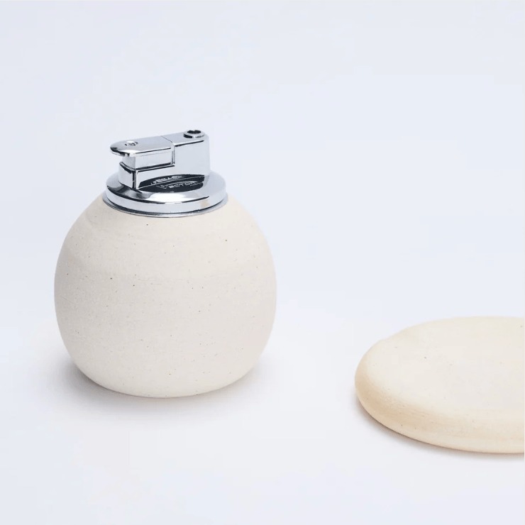 Maison Ko x Olivia Snow Ceramics Lighters + Matches Pebble Lighter