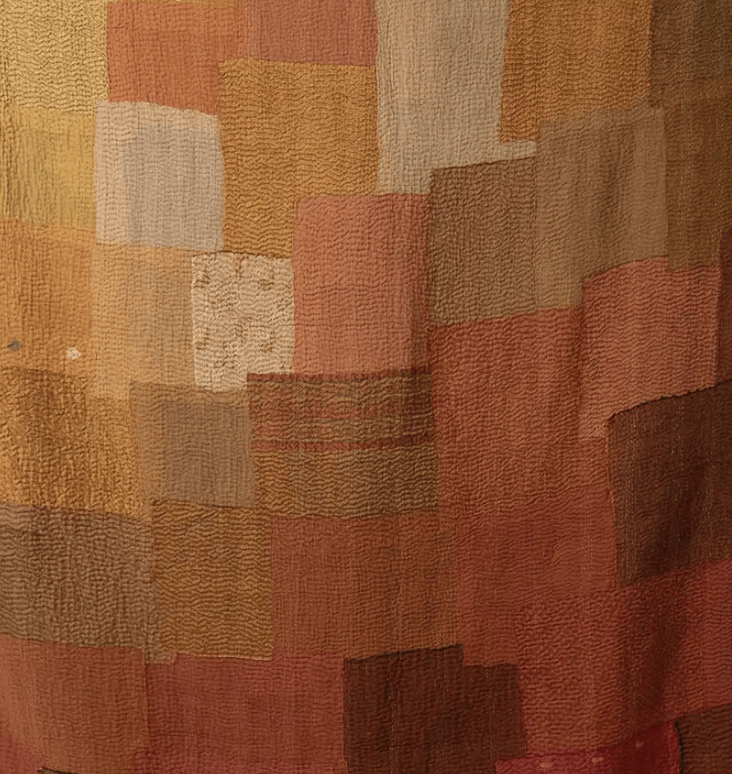 Maison Mieko Blankets + Throws Amber Vintage Patch Kantha Throw