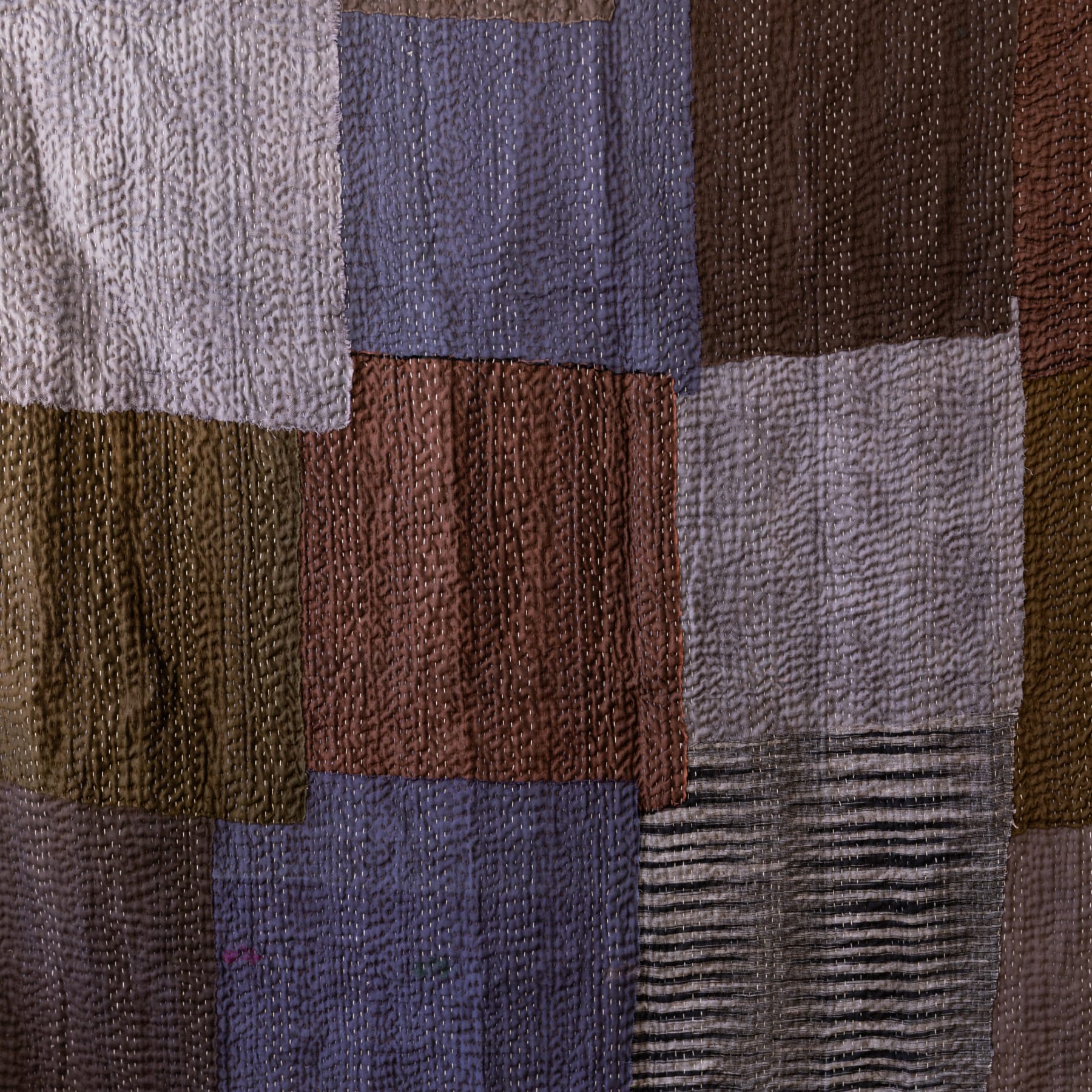 Maison Mieko Blankets + Throws Vintage Patch Kantha Throw