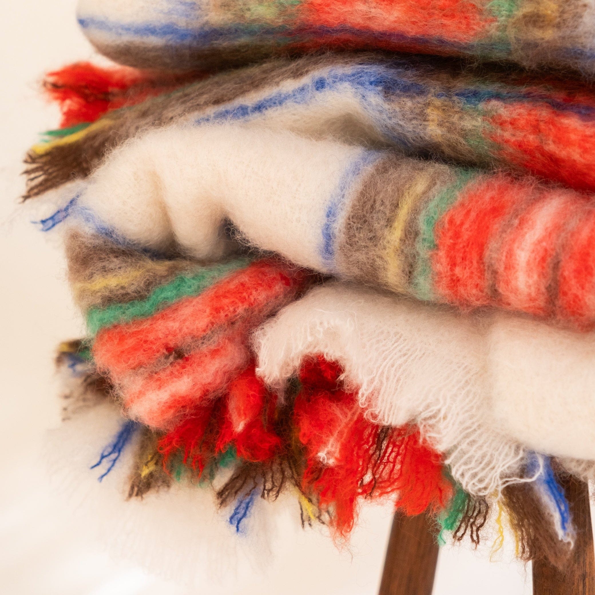 Mantas Ezcaray Blankets + Throws Tartan Mohair Throw