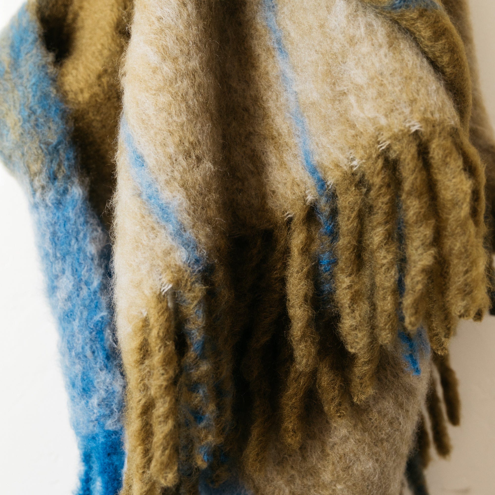 Mantas Ezcaray Blankets + Throws Twist Frame Mohair Throw