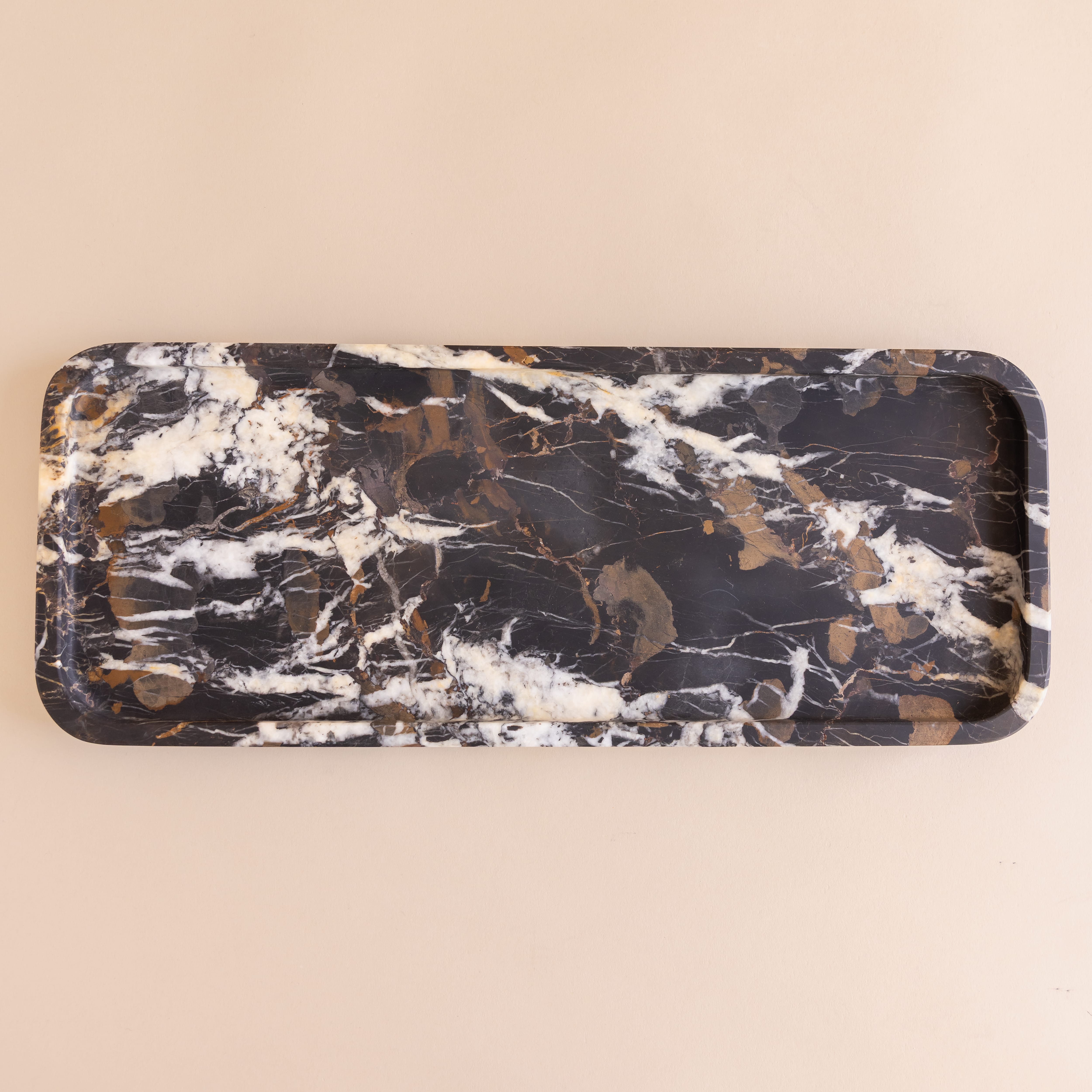 Marble Crafter Trays + Catchalls Rectangular Marble Tray