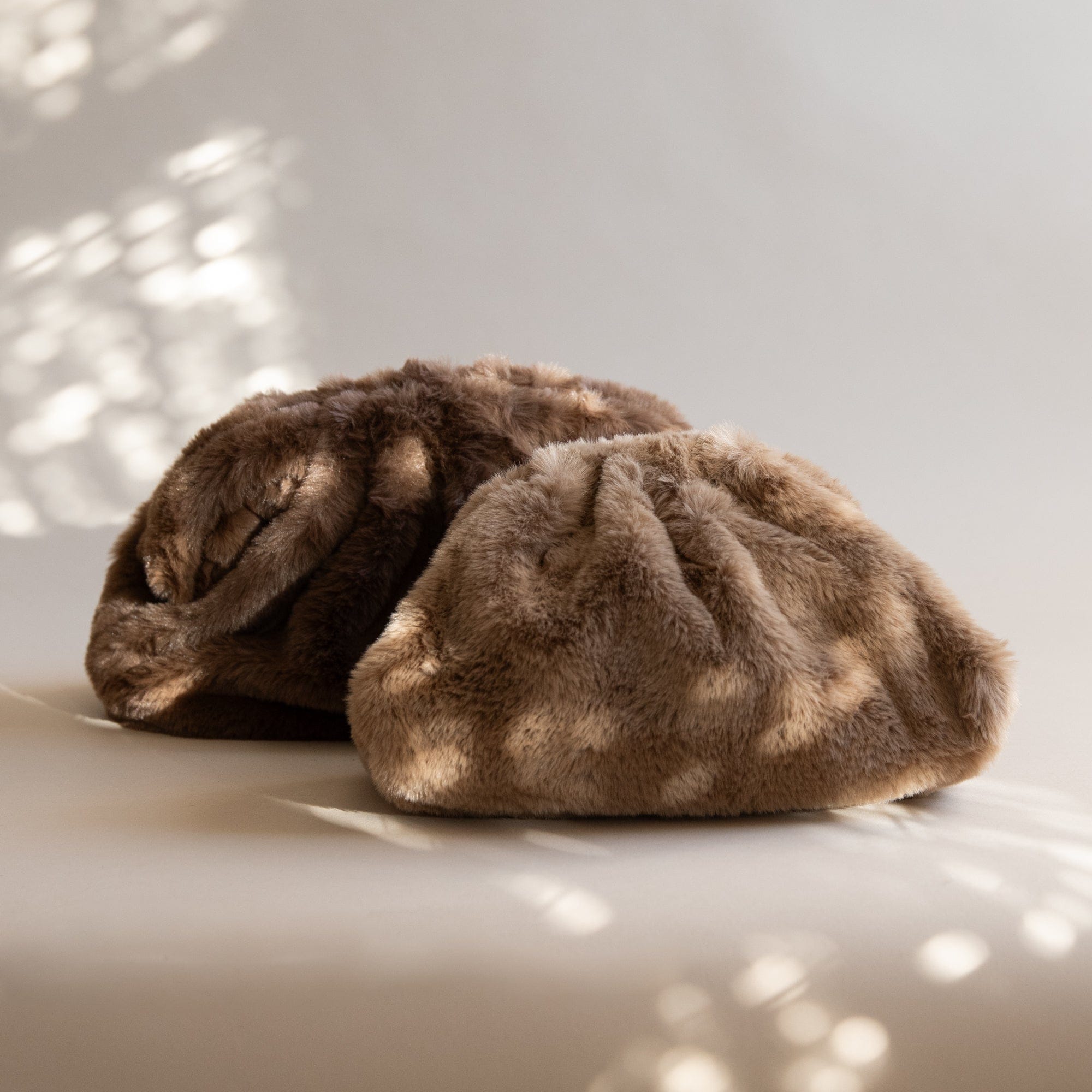 Maria La Rosa Bags Clutch in Faux Fur