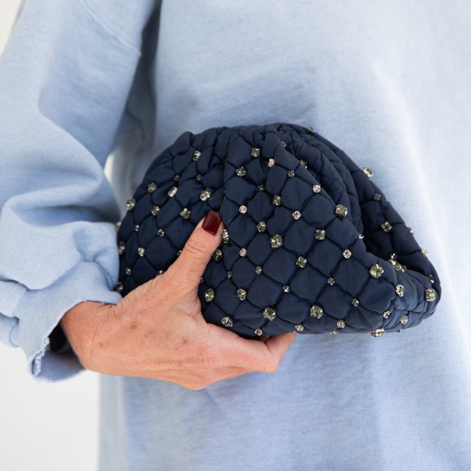 Maria La Rosa Bags Strass Mini Game Clutch