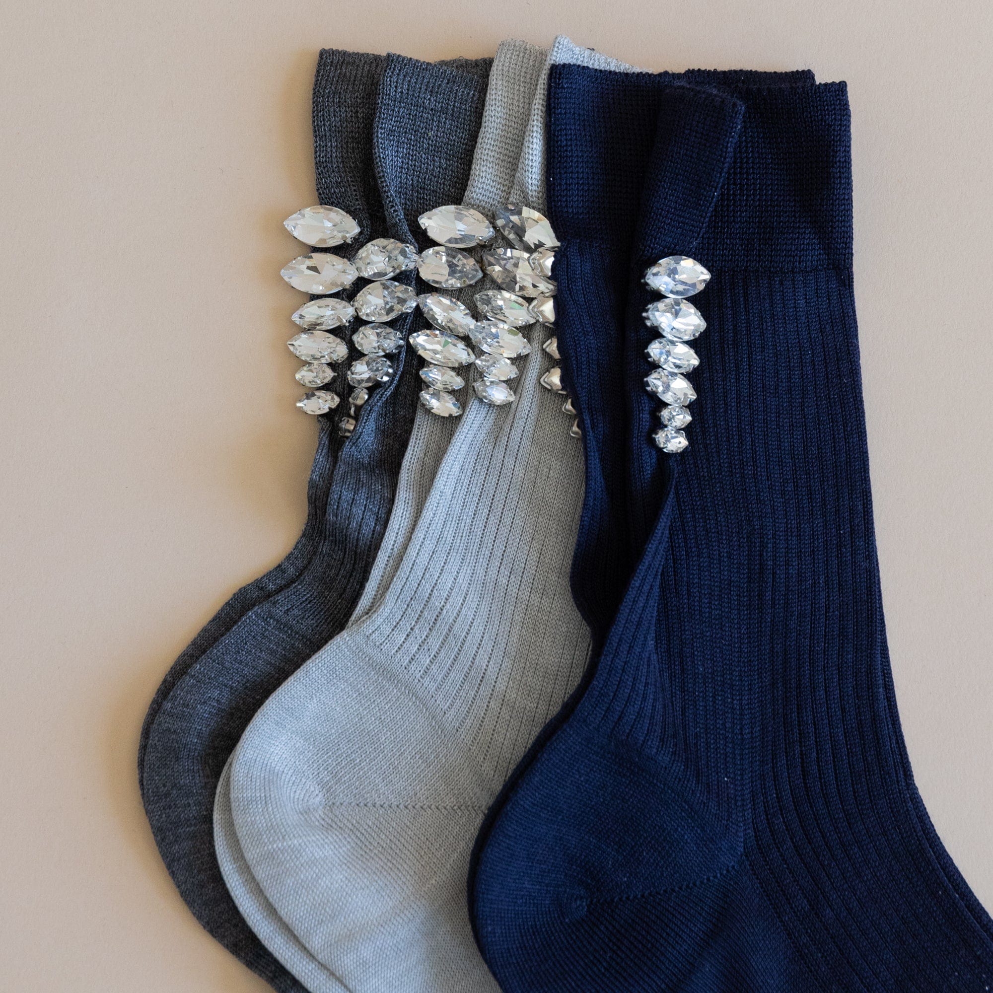 Maria La Rosa Men's One Ribbed Laminated Socks Mare Maria La Rosa Men's One Ribbed Laminated Socks Mare
