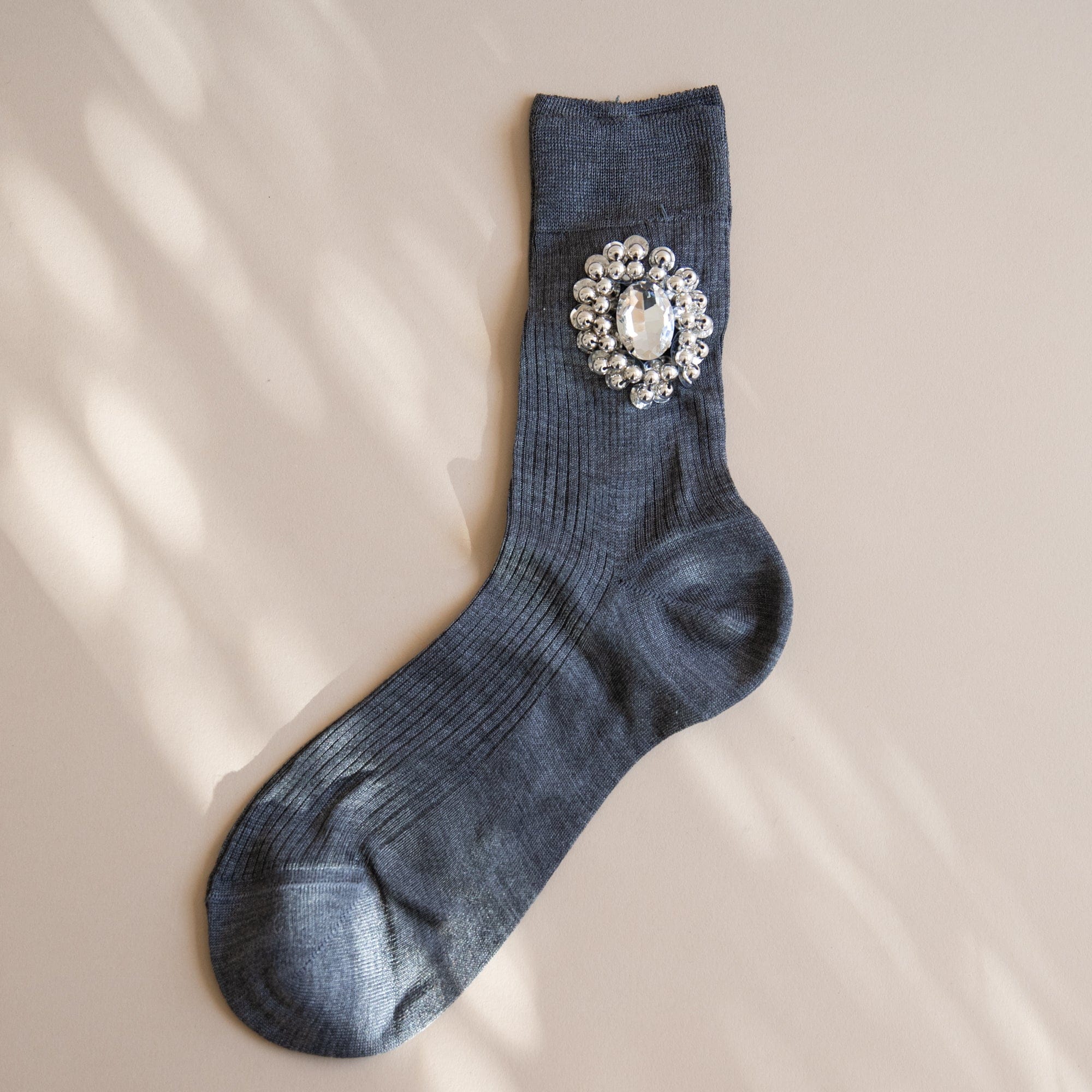 Maria La Rosa Socks Grey Melange Maria La Rosa Aisha Socks