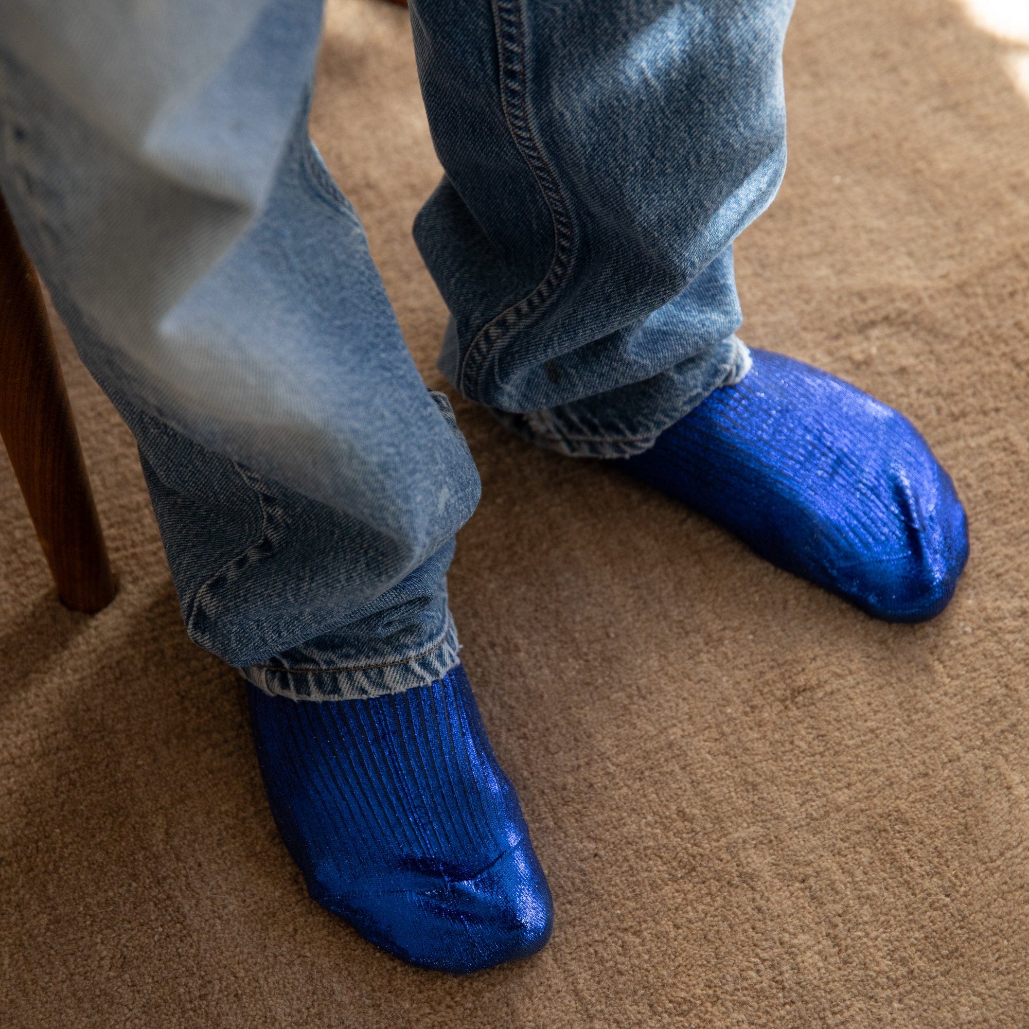 Maria La Rosa Socks Maria La Rosa Men's One Ribbed Laminated Socks