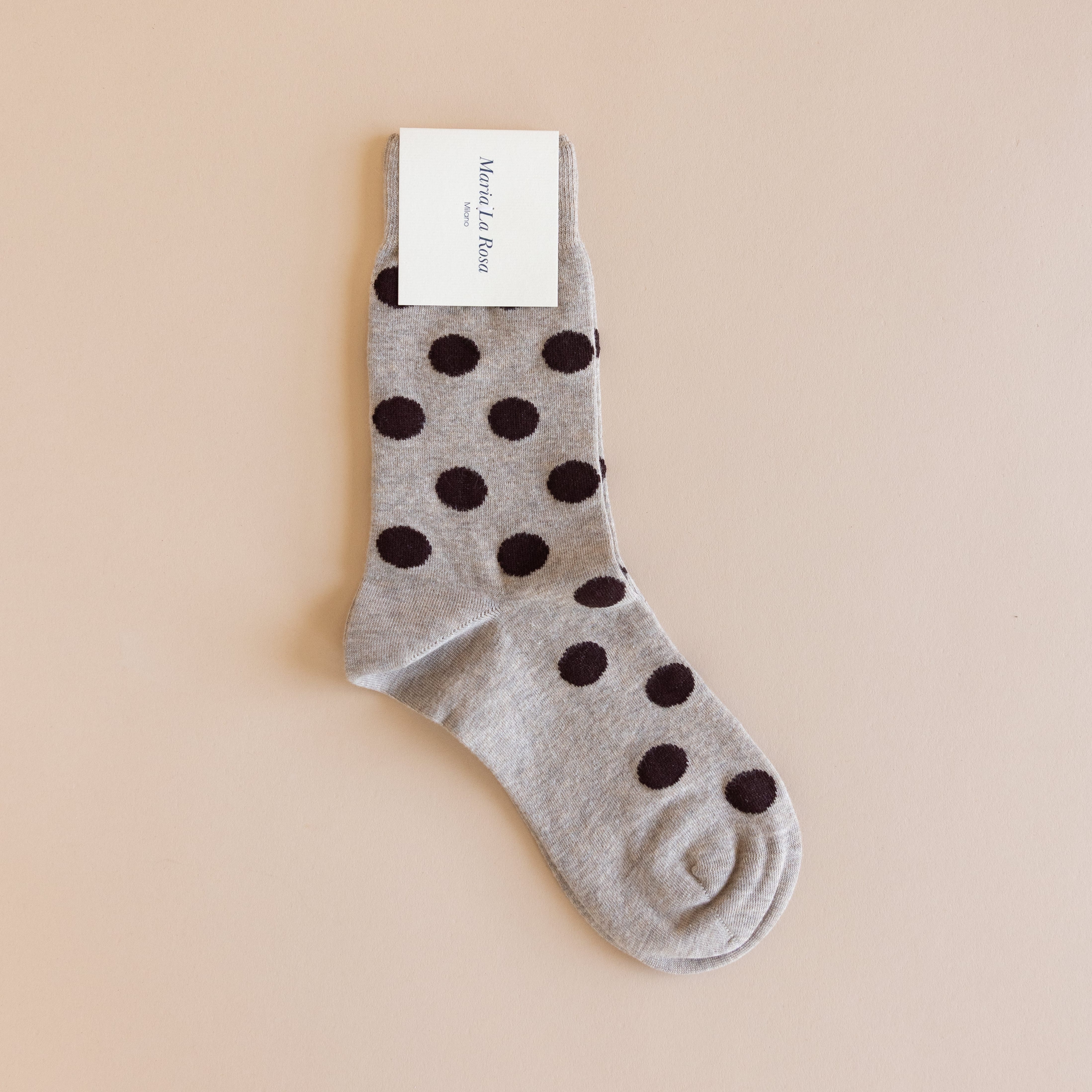 Maria La Rosa Socks Natural Maria La Rosa Dotty Socks