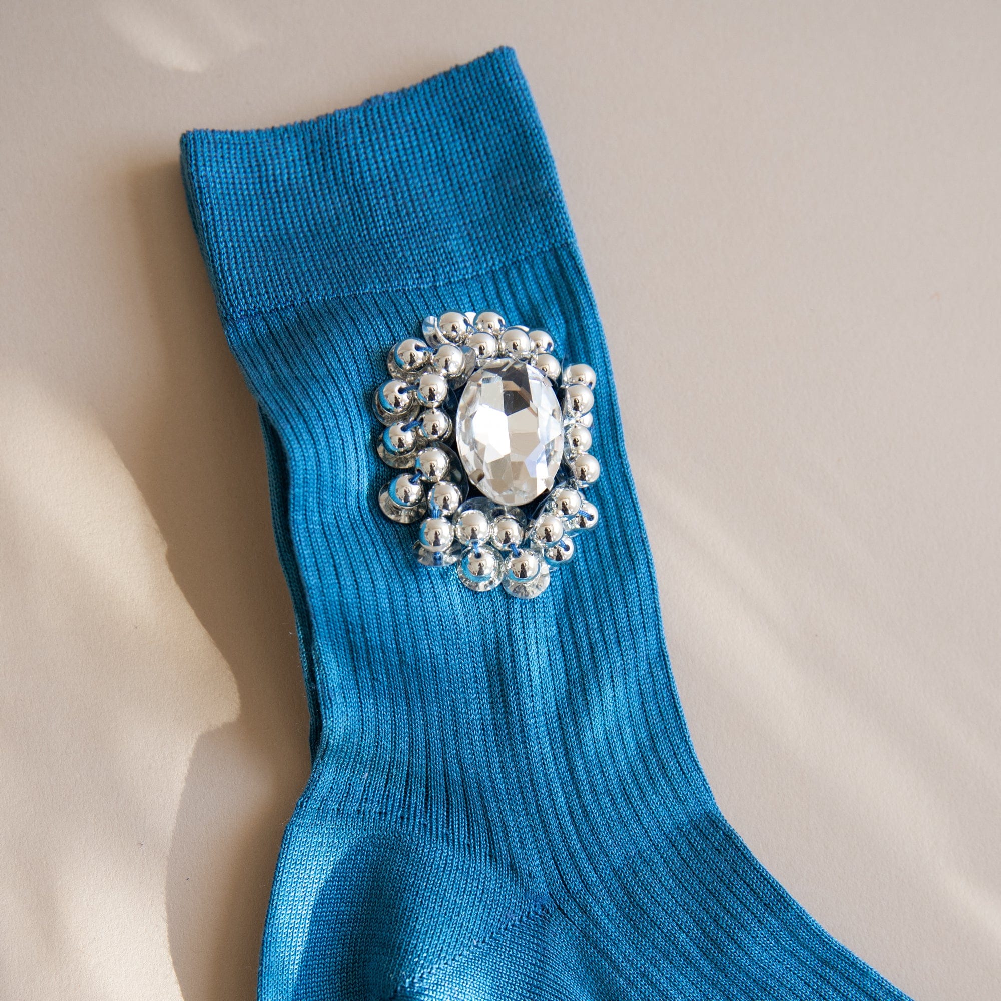 Maria La Rosa Socks Prussian Blue Maria La Rosa Aisha Socks
