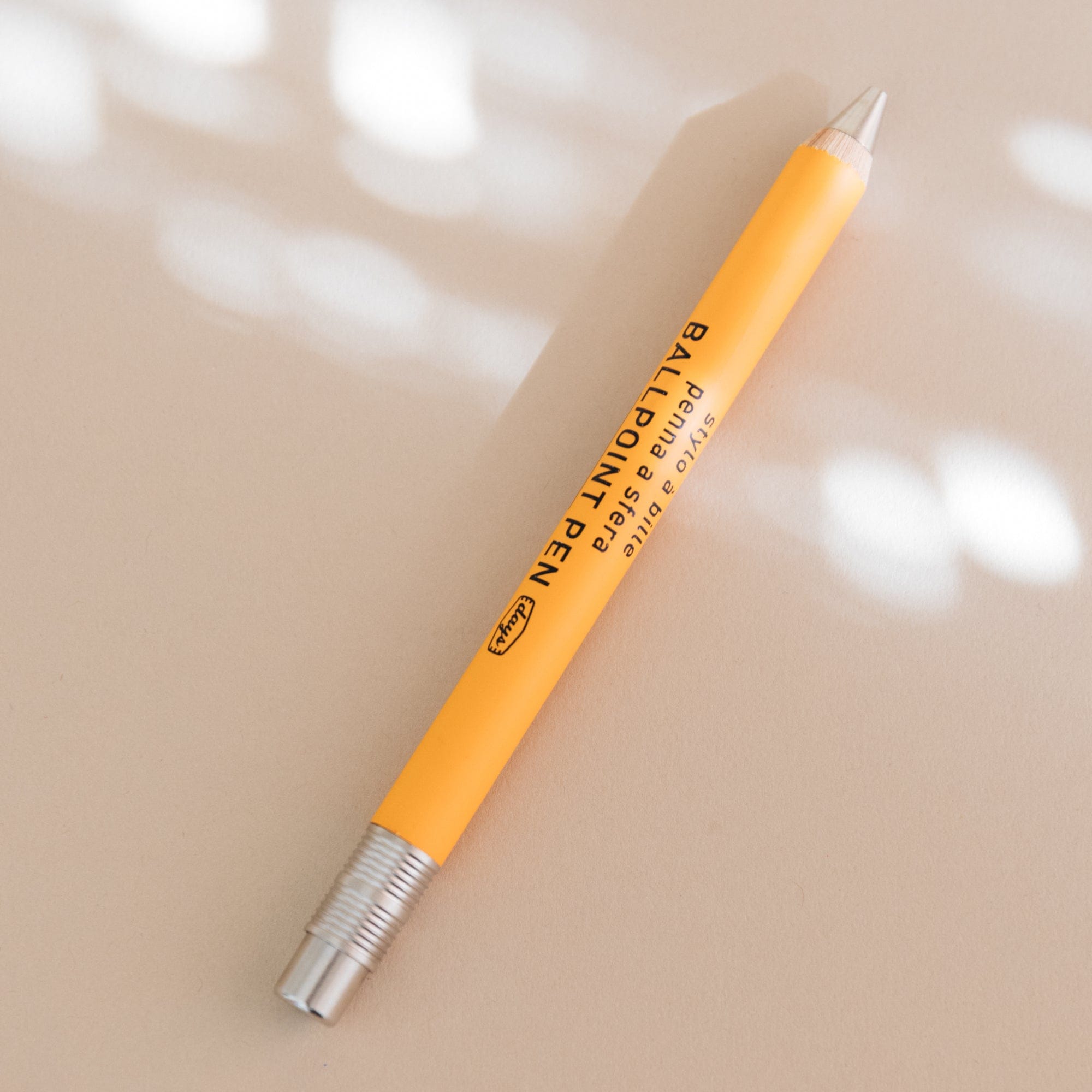 MARK'S Inc. Desktop Orange Wood Ballpoint Pen