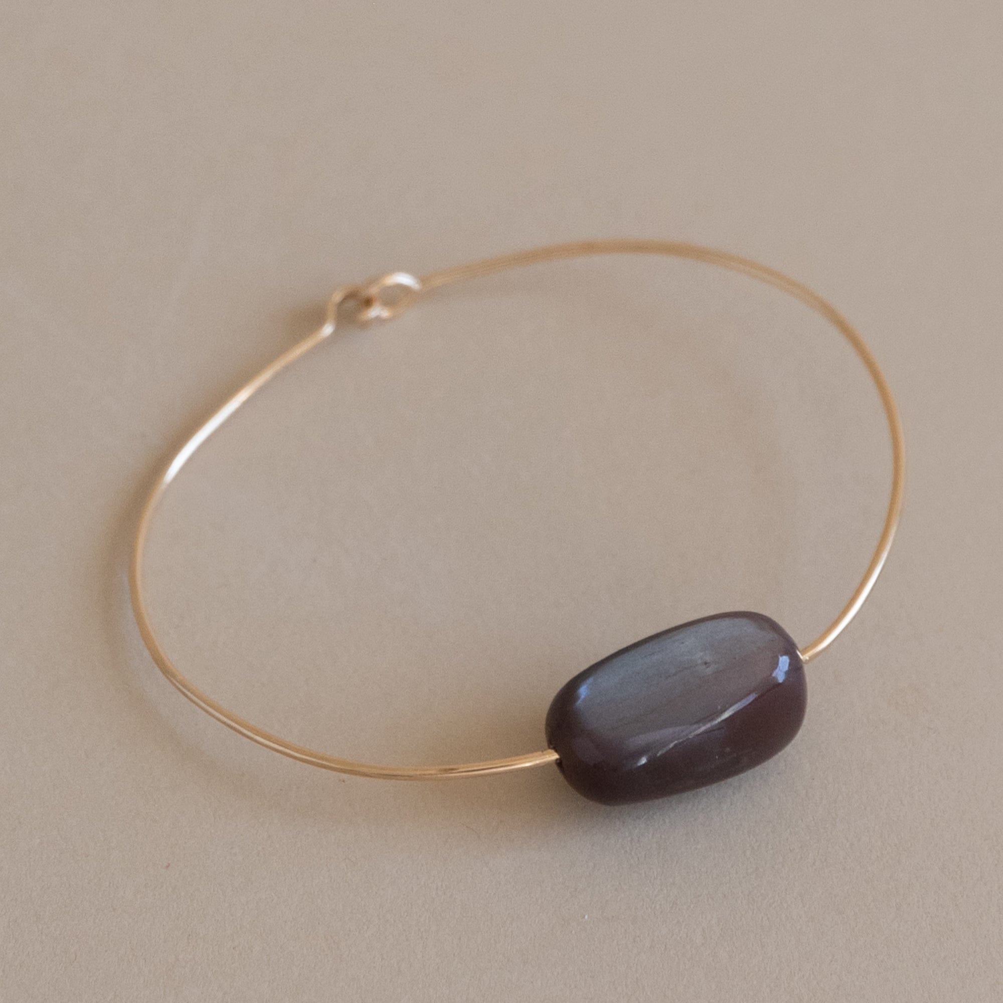 Mary MacGill Bracelets Stone Cuff Bracelet by Mary MacGill