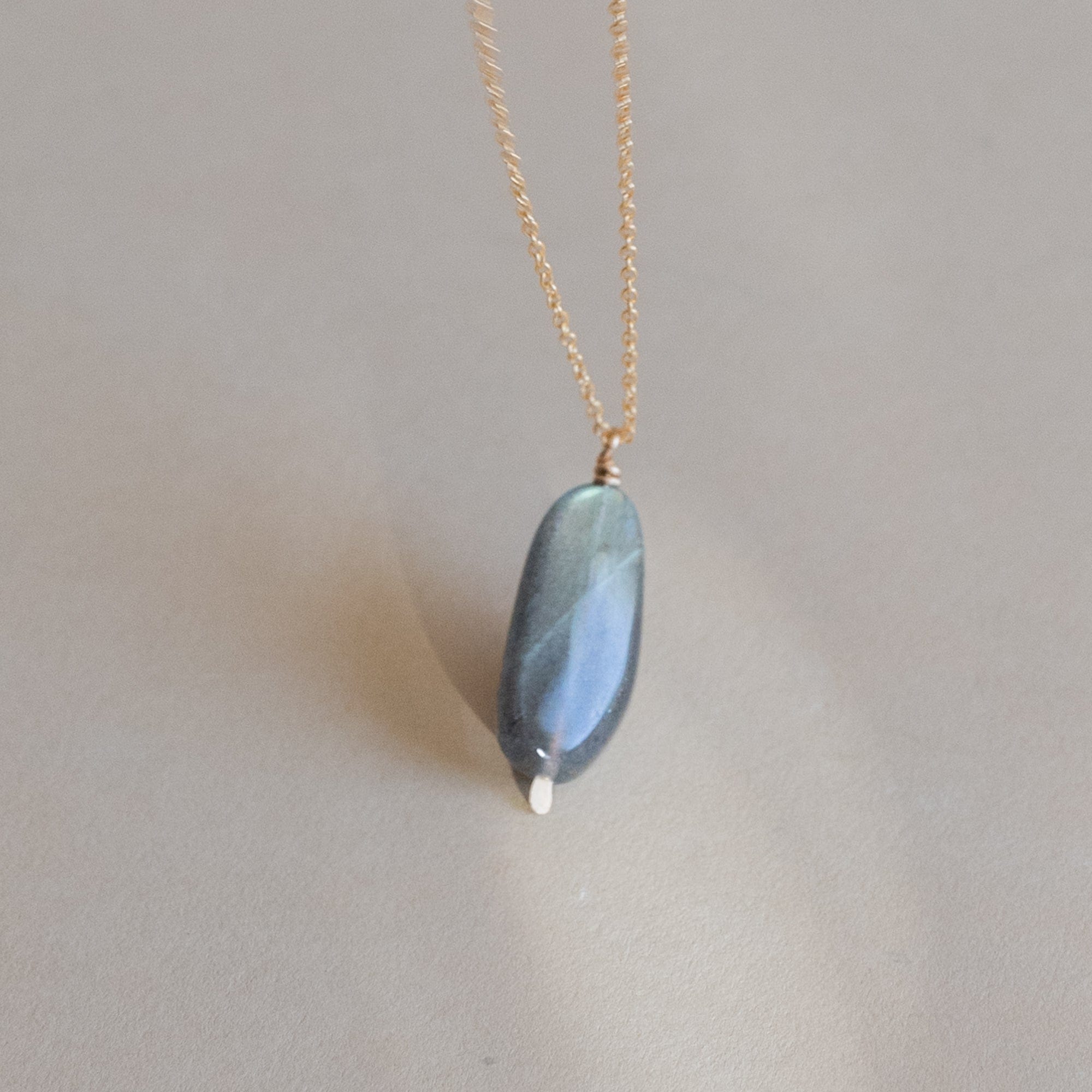 Mary MacGill Necklaces Labradorite Drop Necklace