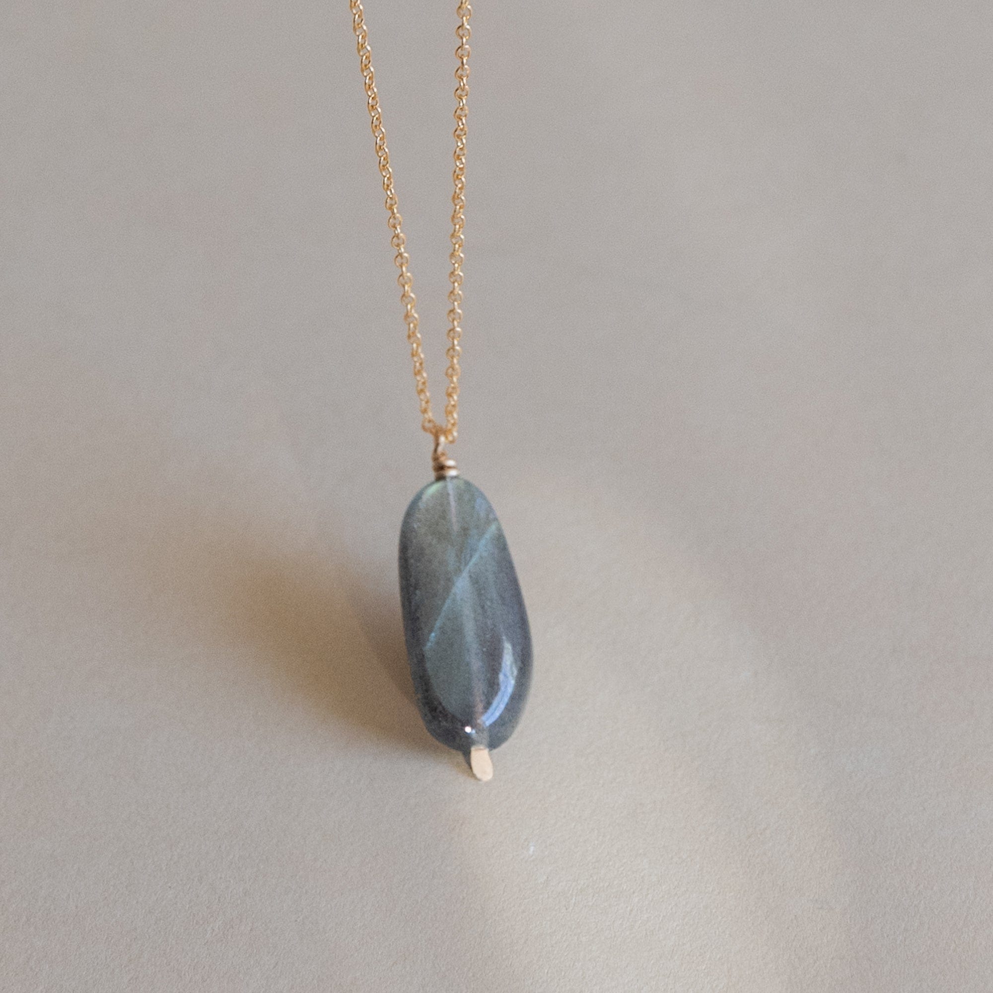 Mary MacGill Necklaces Labradorite Drop Necklace