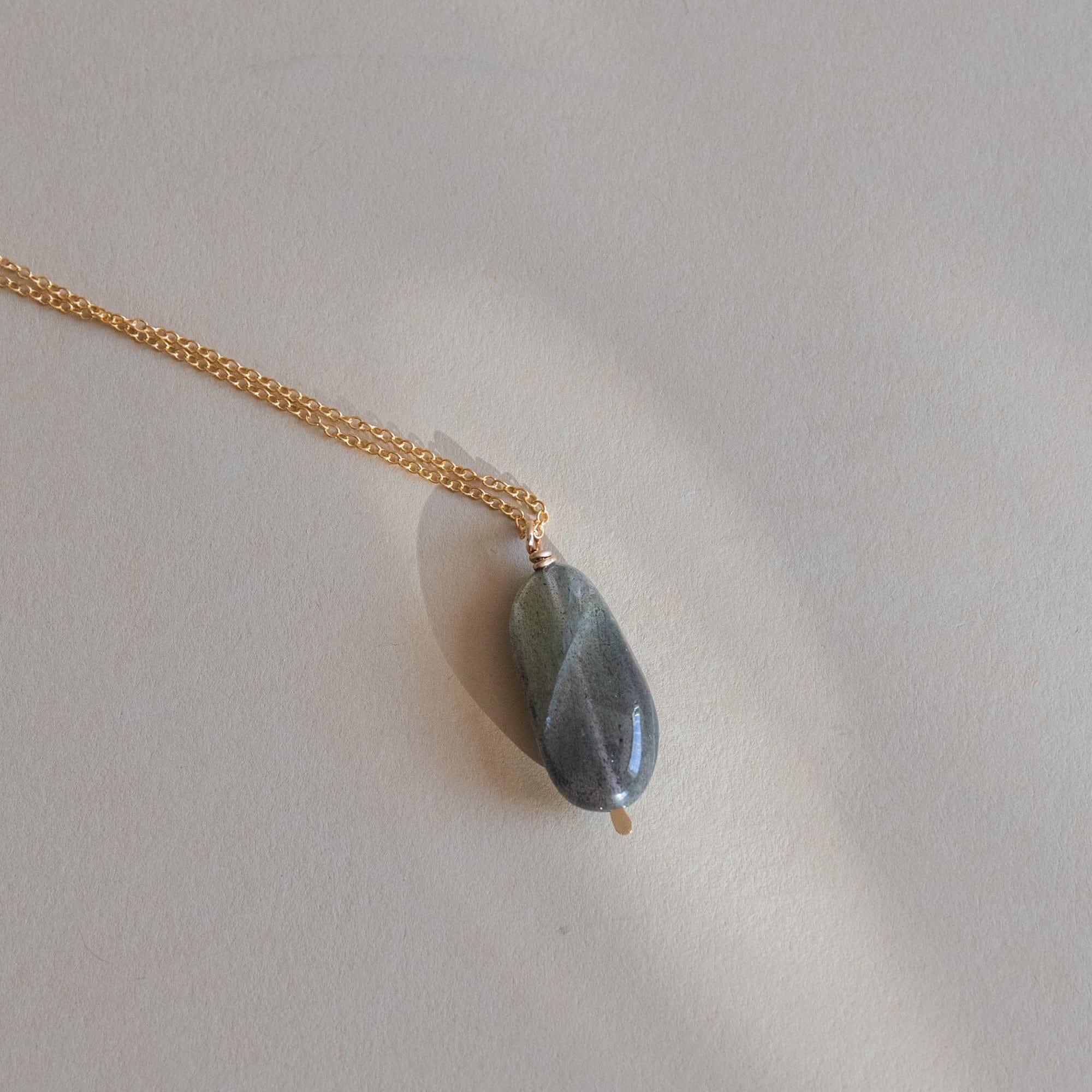 Mary MacGill Necklaces Labradorite Drop Necklace