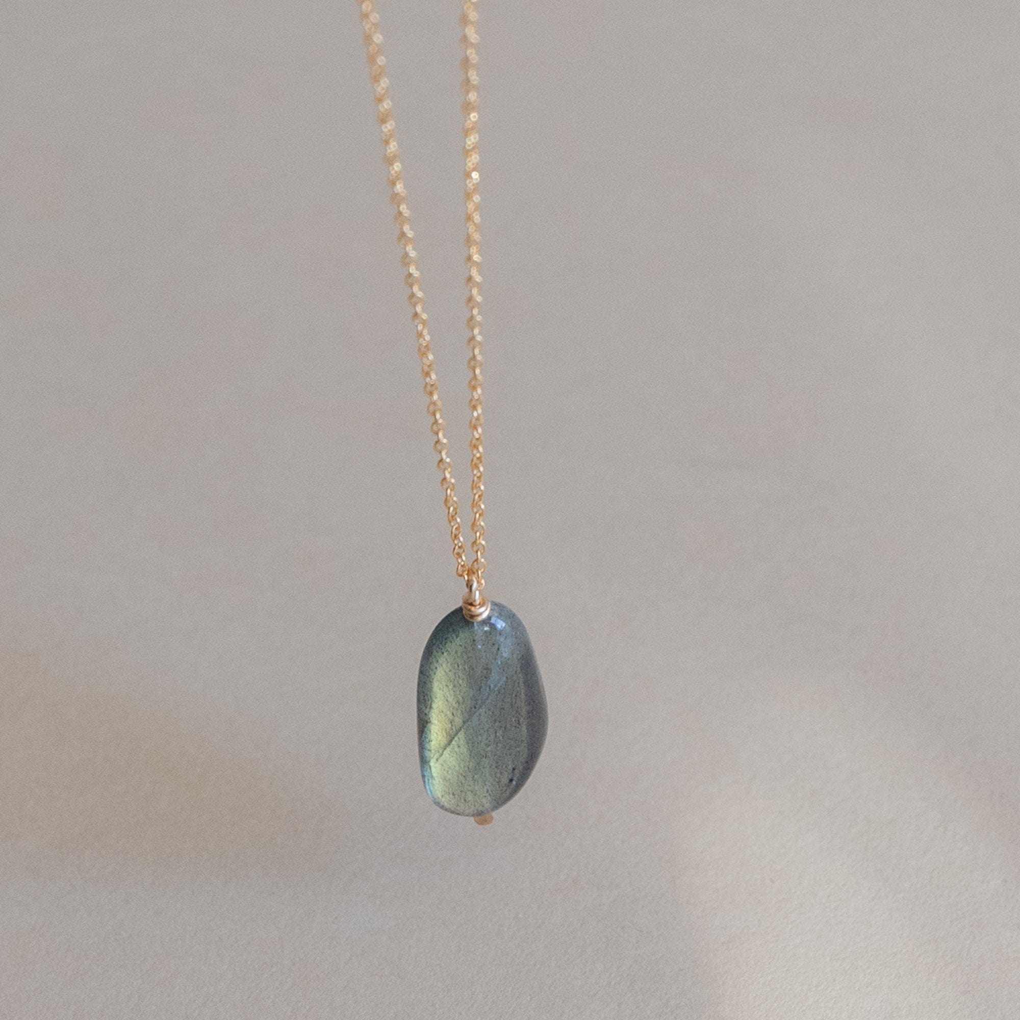 Mary MacGill Necklaces Labradorite Drop Necklace