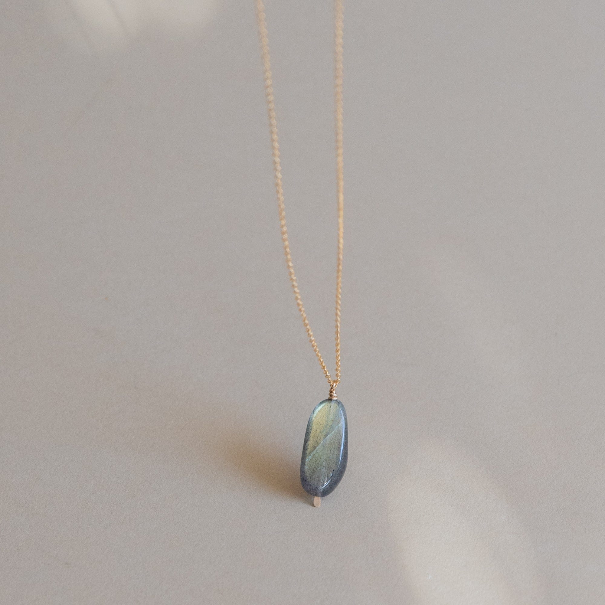 Mary MacGill Necklaces Labradorite Drop Necklace