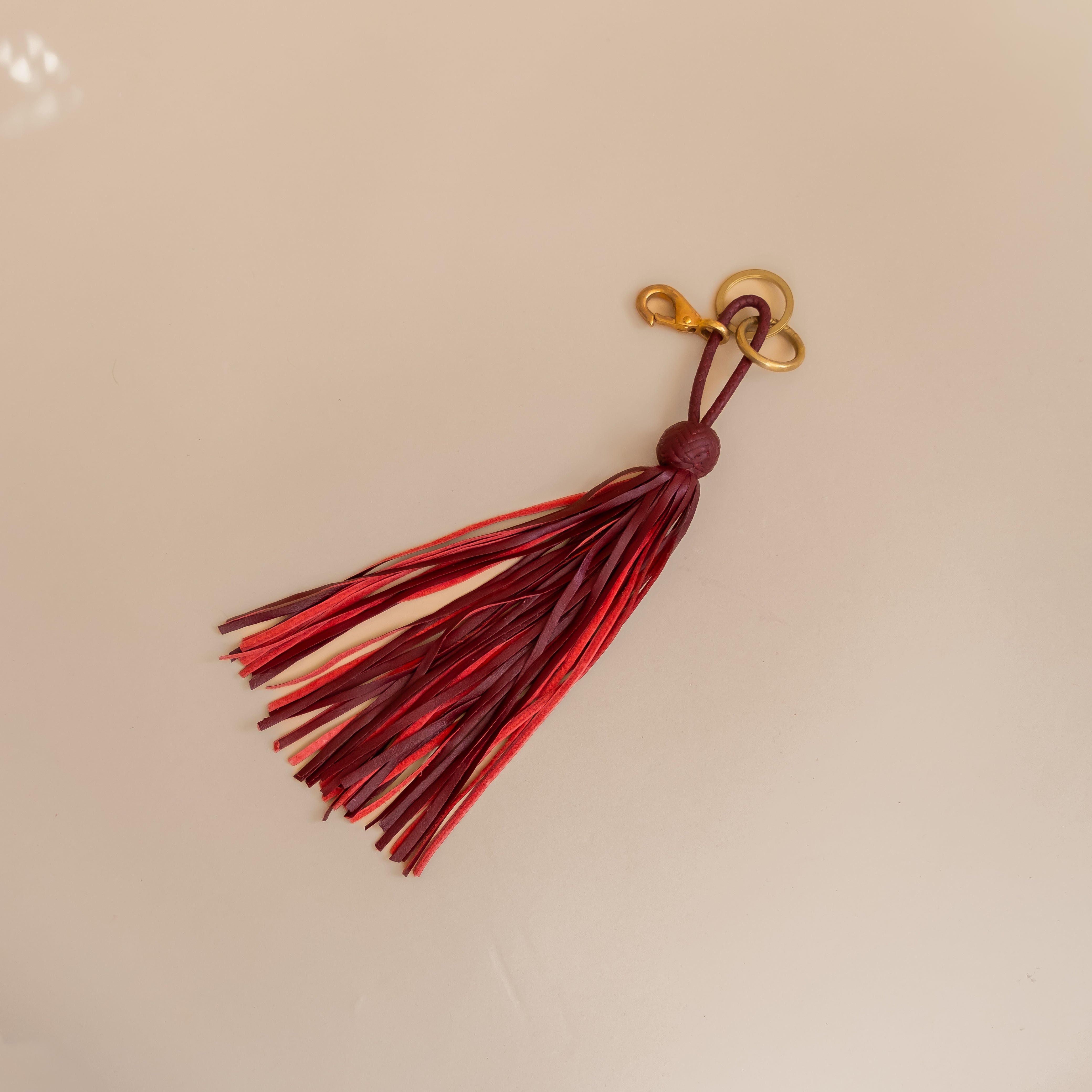 小物 MY WEAKNESS SCALA TASSEL Alpha Sigma Lambda Mini Tassel Keyring - Alpha Sigma Lambda