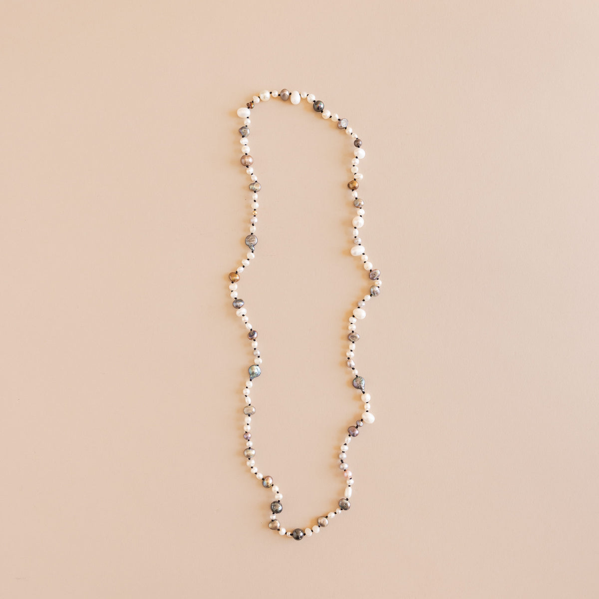 Matthew Ready Necklaces 30" Beaded Mixed Cultured Pearl Necklace