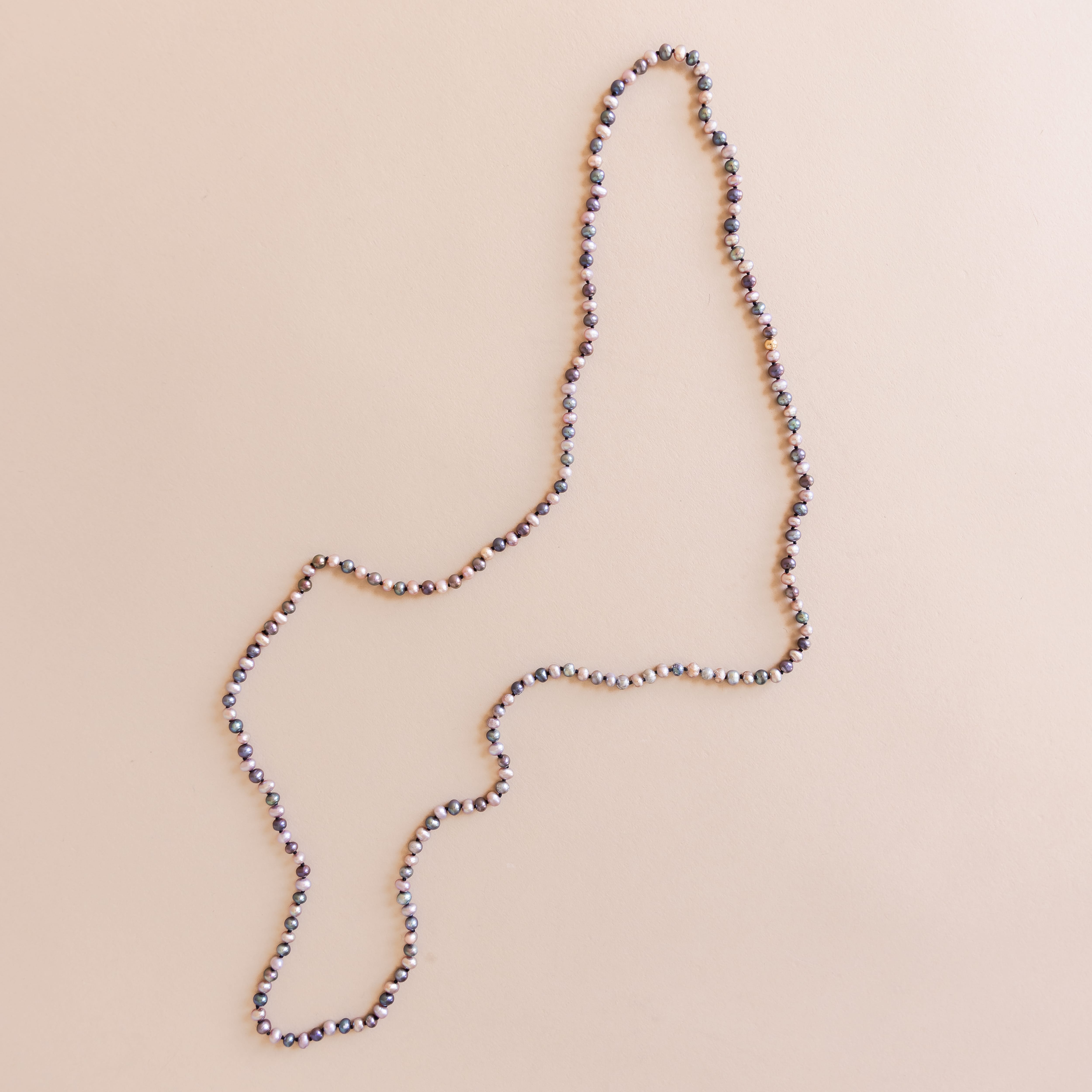 Matthew Ready Necklaces 34" Beaded Mixed Cultured Pearl Necklace