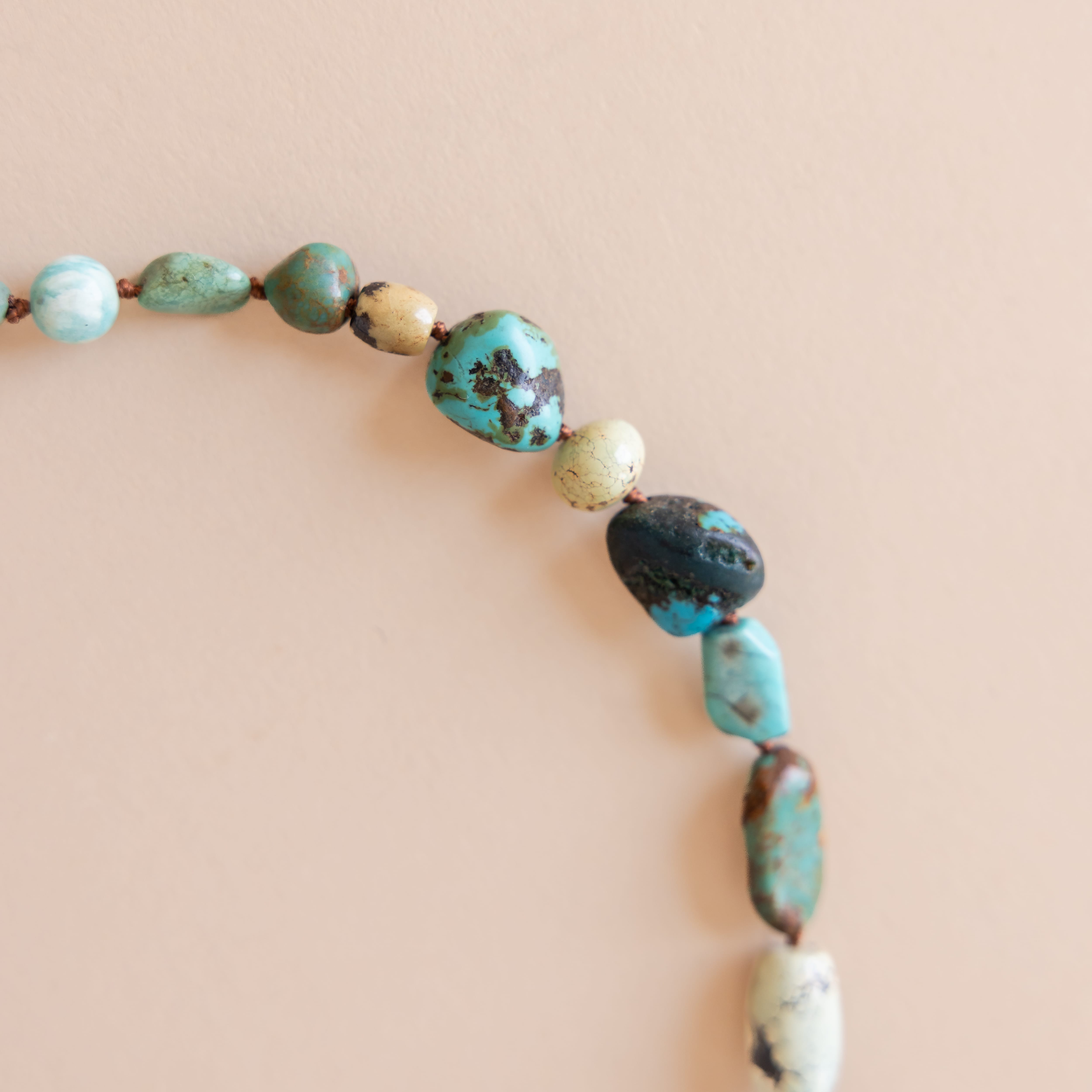 Matthew Ready Necklaces Beaded Mixed Turquoise Necklace
