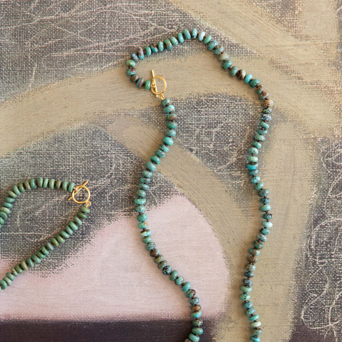 Matthew Ready Necklaces Beaded Turquoise Necklace