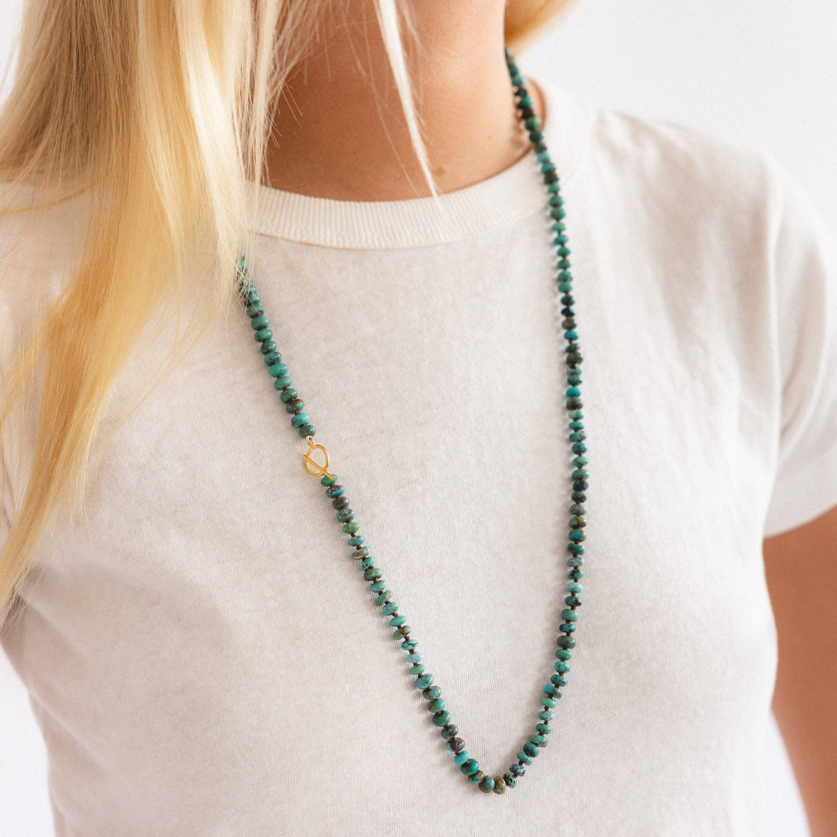 Matthew Ready Necklaces Beaded Turquoise Necklace