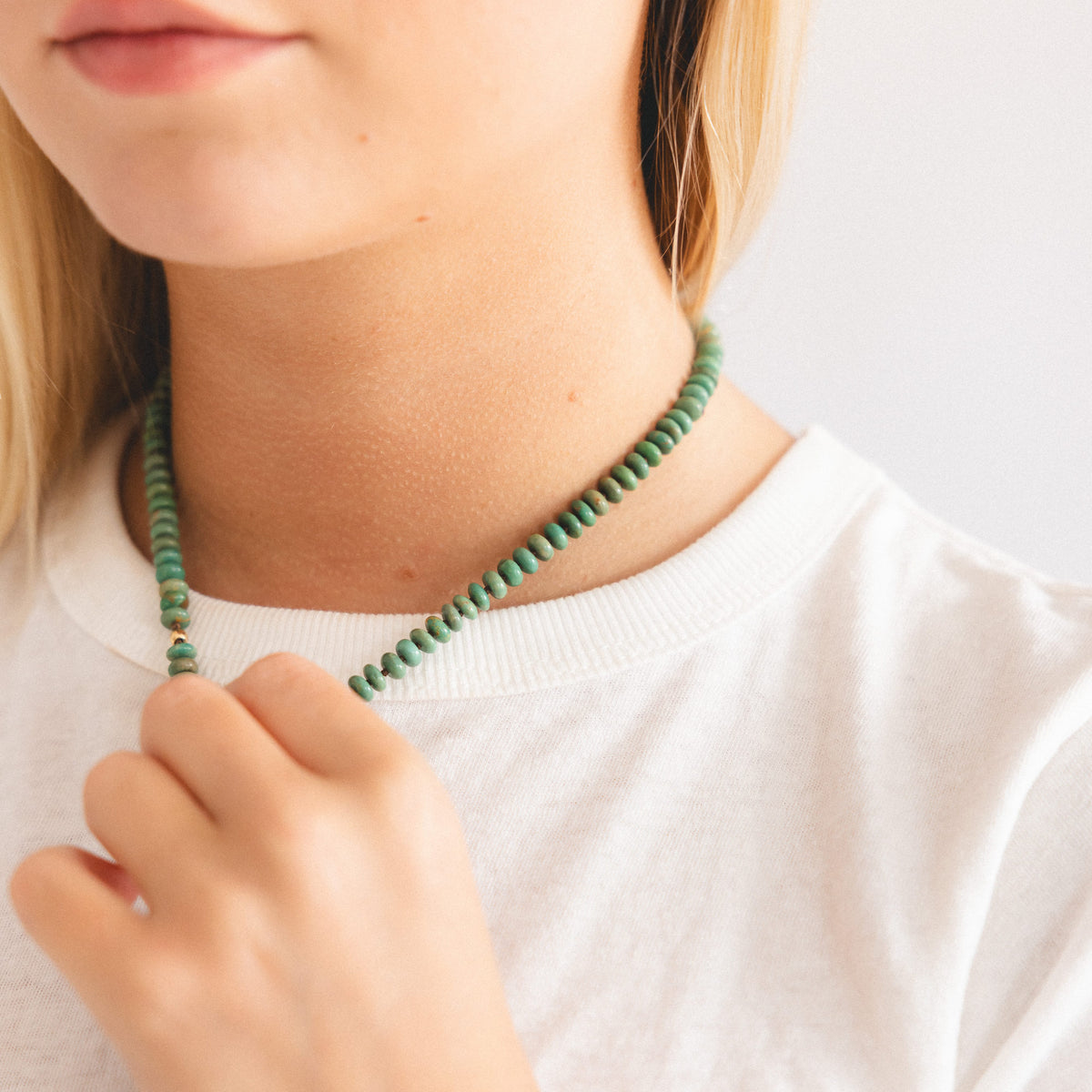 Matthew Ready Necklaces Beaded Turquoise Necklace