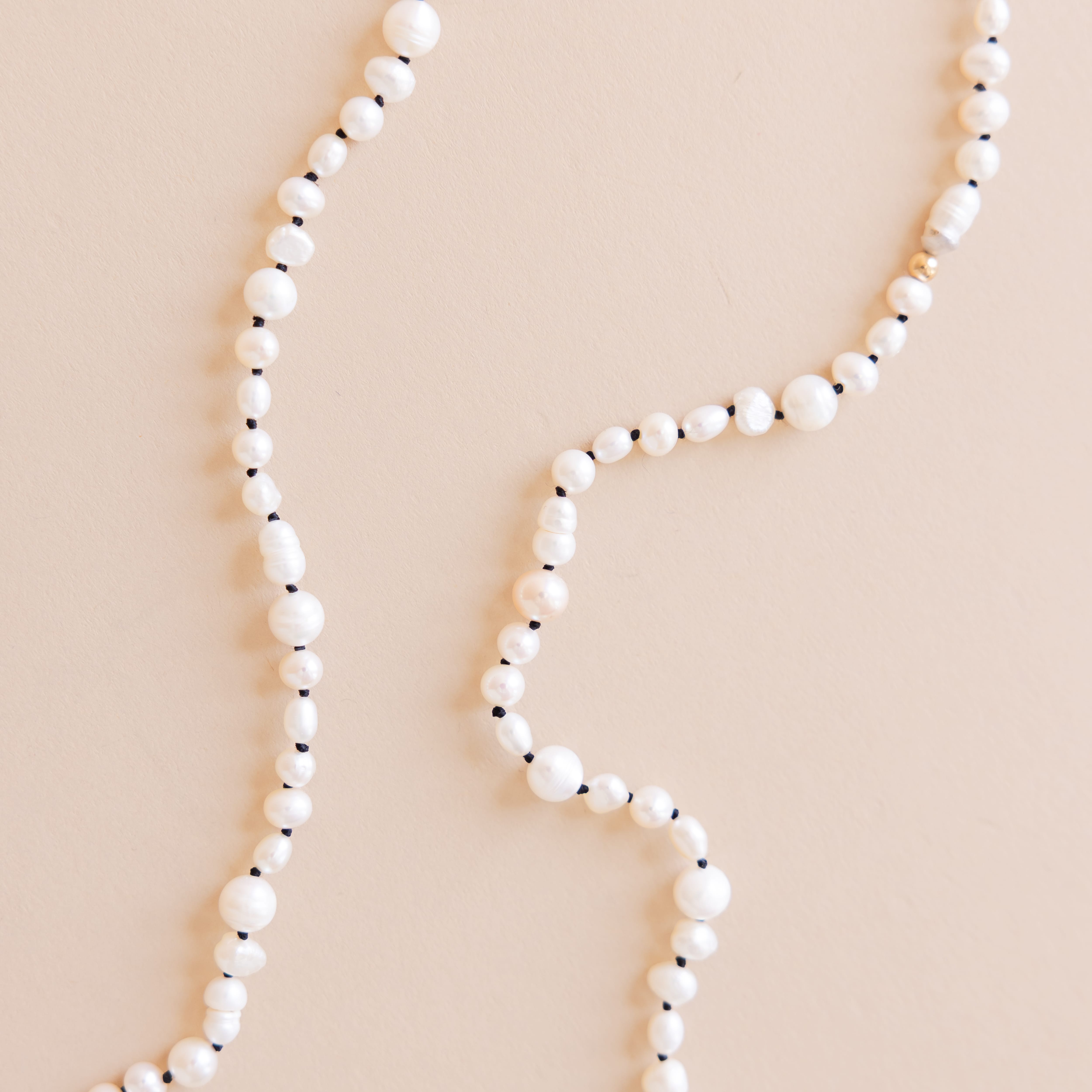 Matthew Ready Necklaces Beaded White Cultured Pearl Necklace