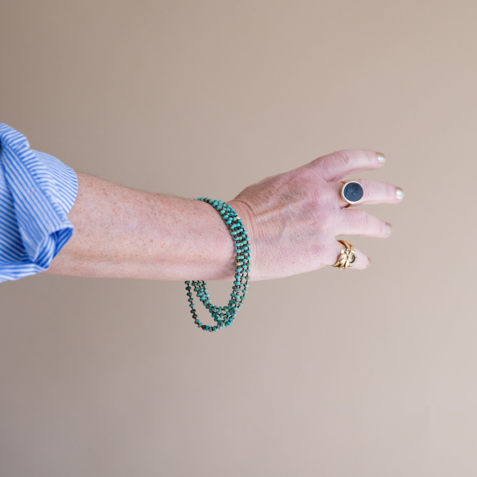 Matthew Ready Necklaces Long Turquoise Necklace