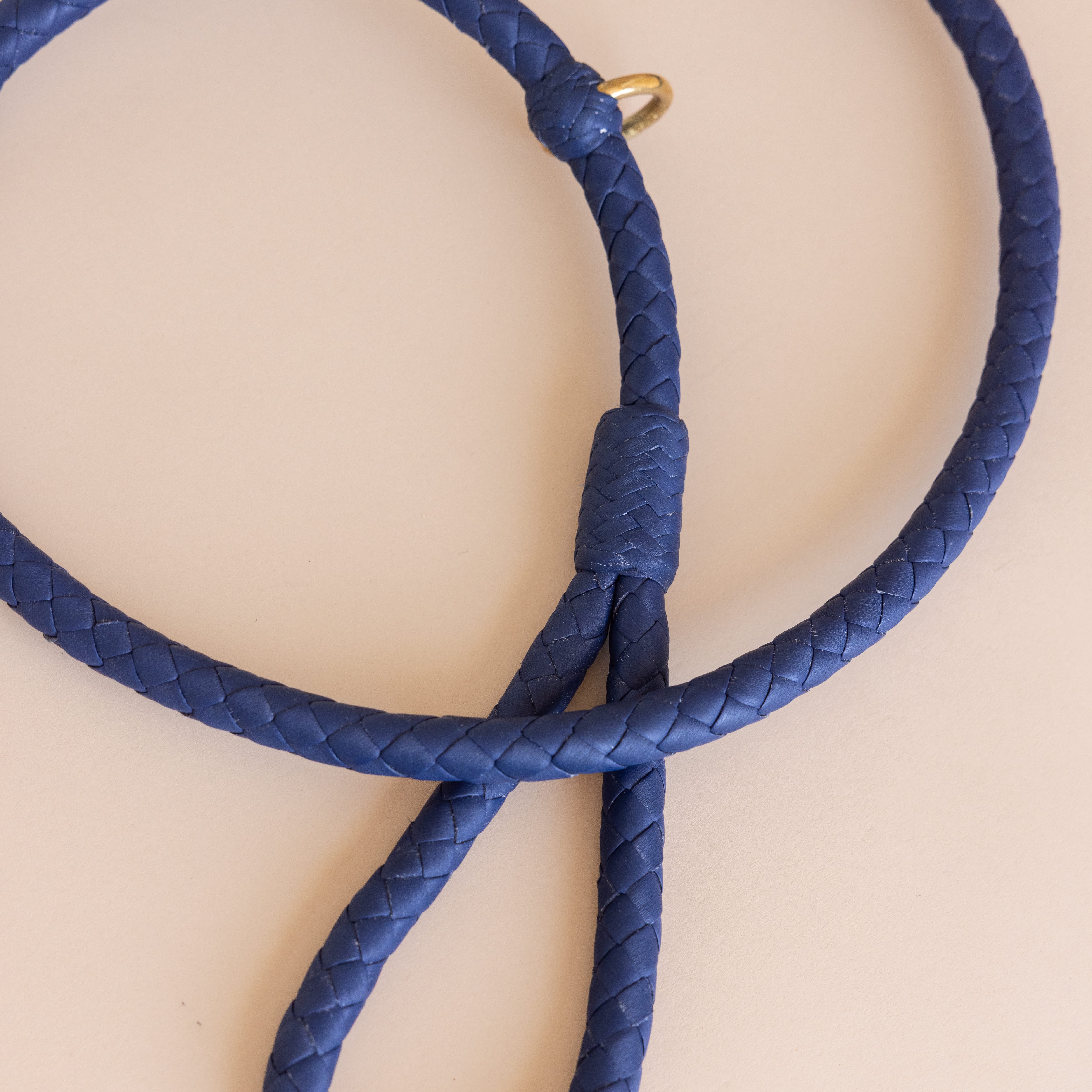 Matthew Ready pet accessories Leather & Brass Dog Leash