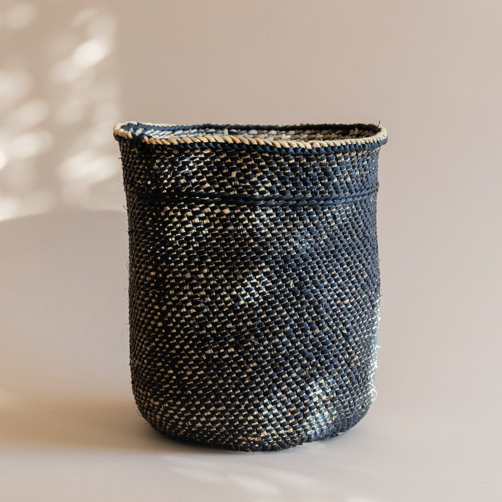 MBare Ltd Baskets Small Iringa Basket in Charcoal