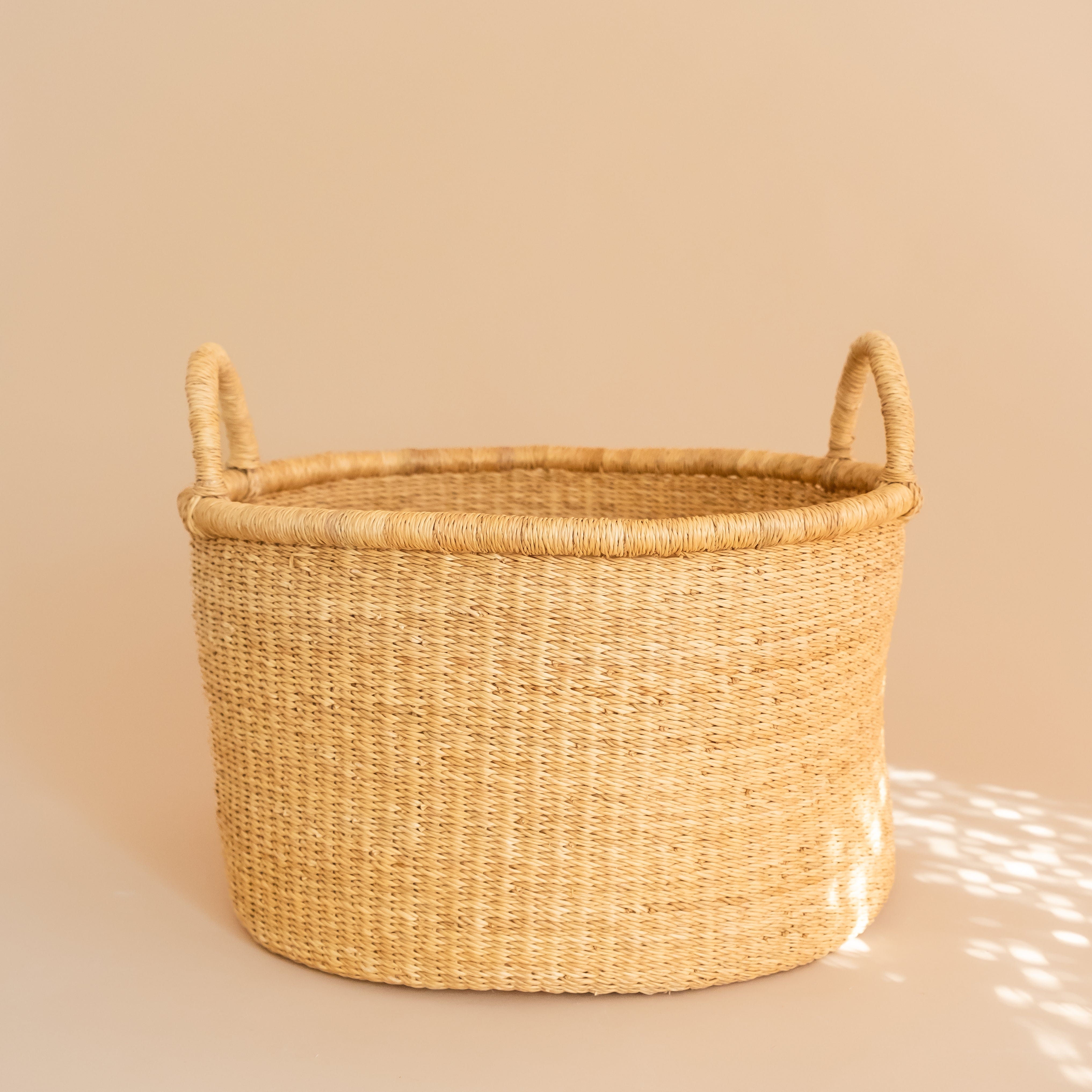 MBare Ltd Baskets Woven Round Basket Tall
