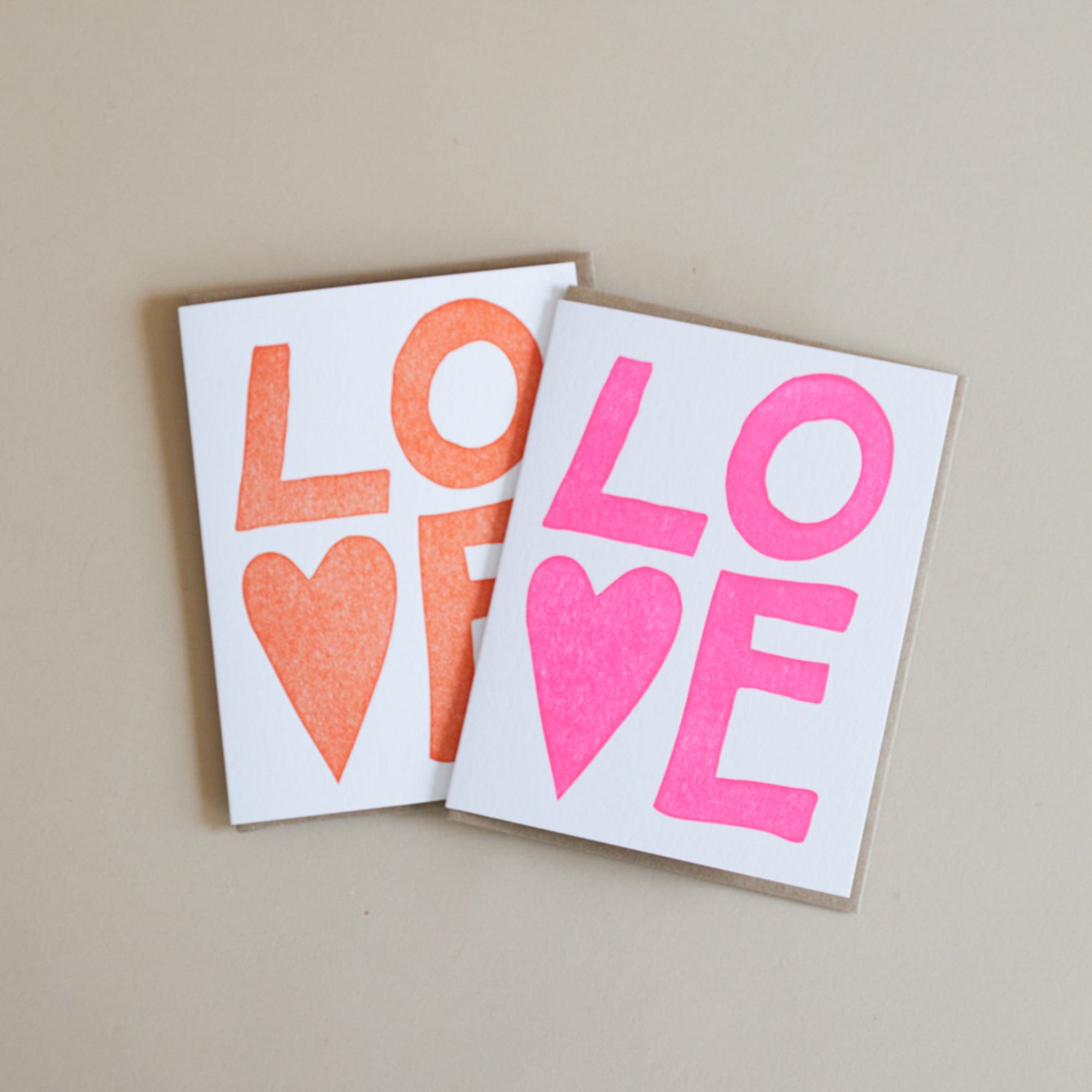 Meshwork Press Greeting Cards Big Love Card