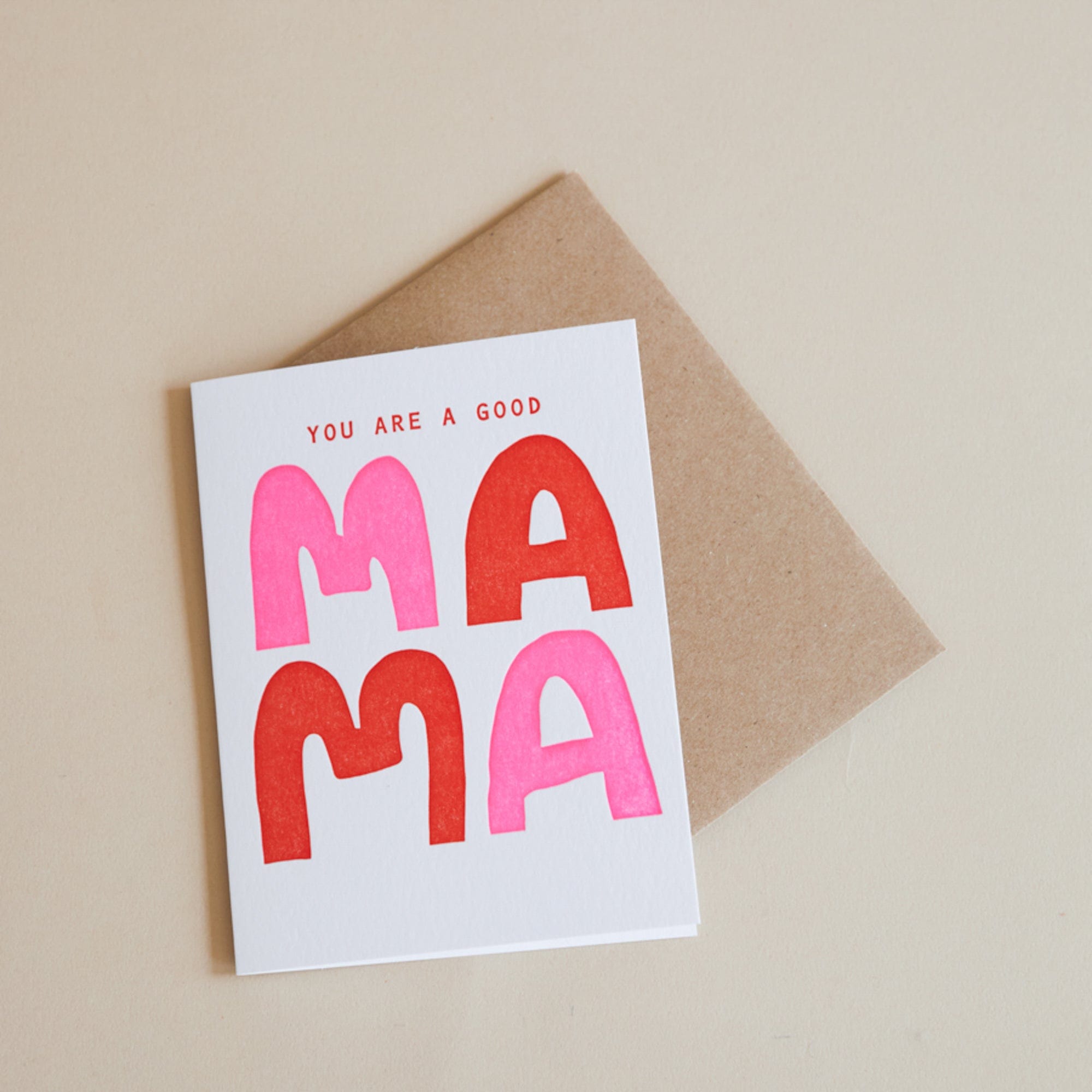 Meshwork Press Greeting Cards Good Mama Card