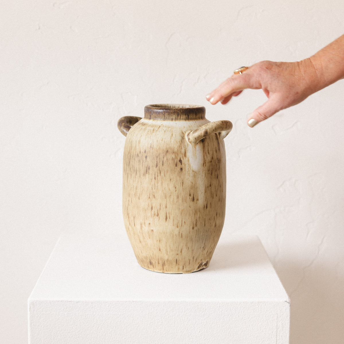 MH Ceramics Statement Piece Speckled Silvana Vase