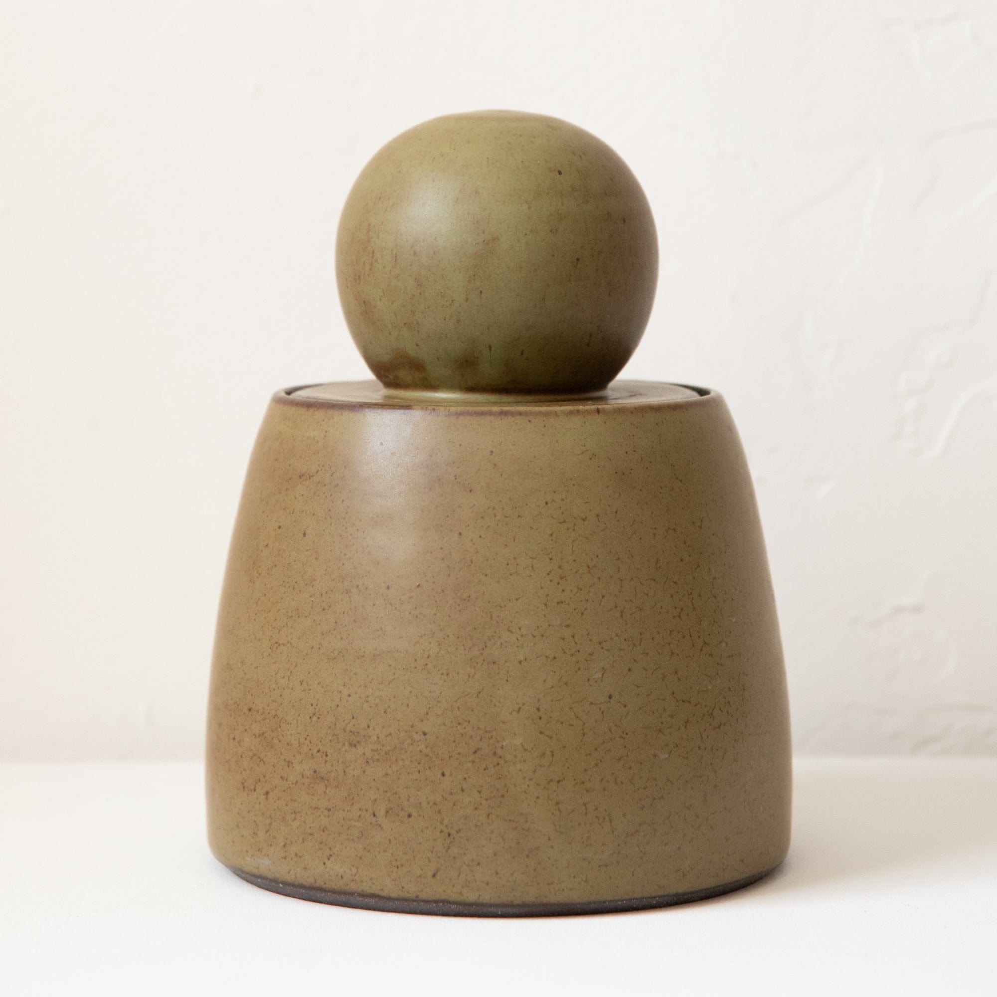 MH Ceramics Trays + Catchalls Extra Large Stash Jars in Olive