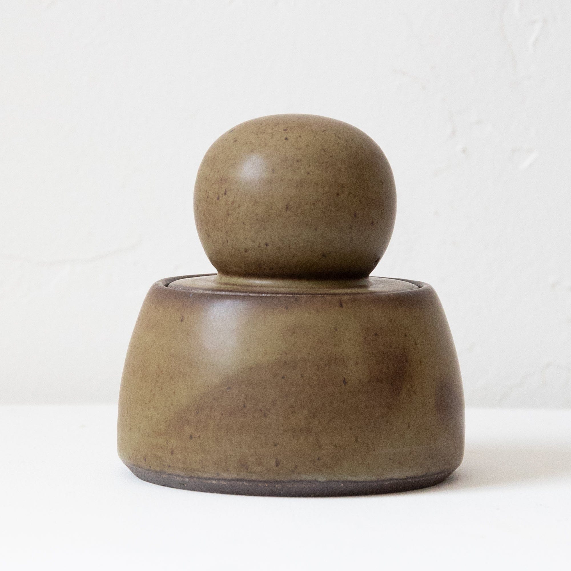 MH Ceramics Trays + Catchalls Small Stash Jars in Olive