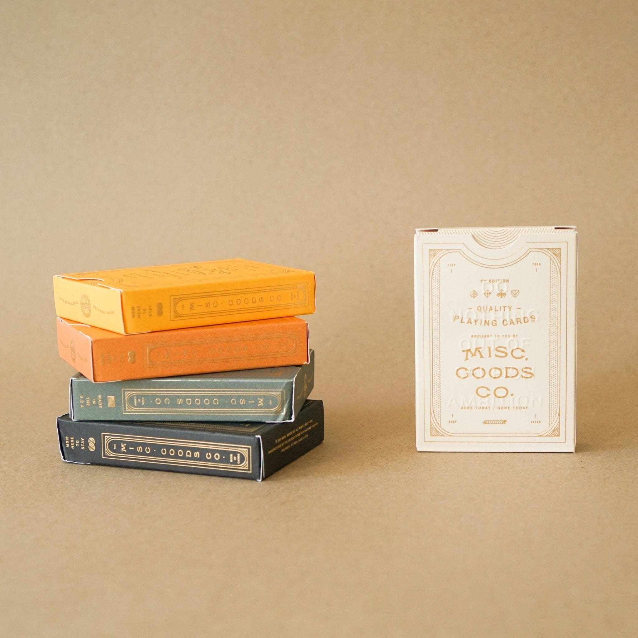 Misc Goods Co. Games Playing Cards